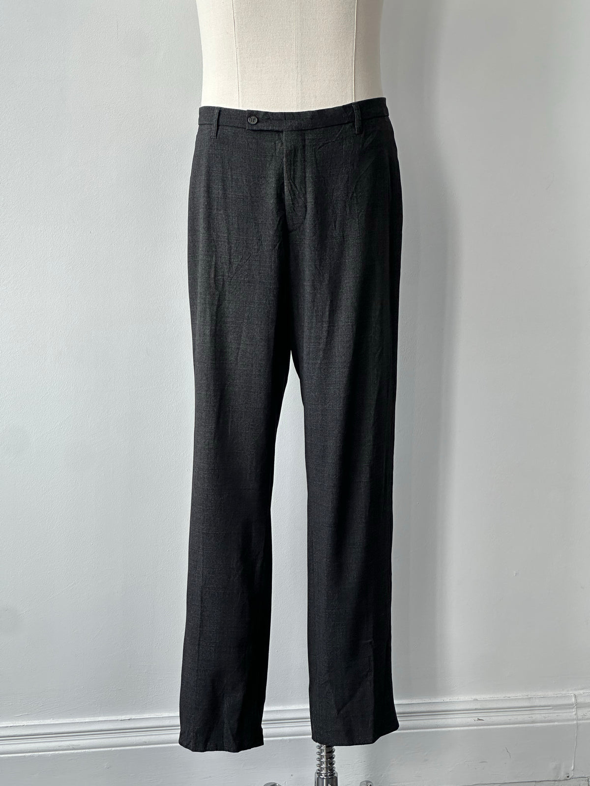 Vintage 2000s High Neck Single Breasted Suit - 42R/W36