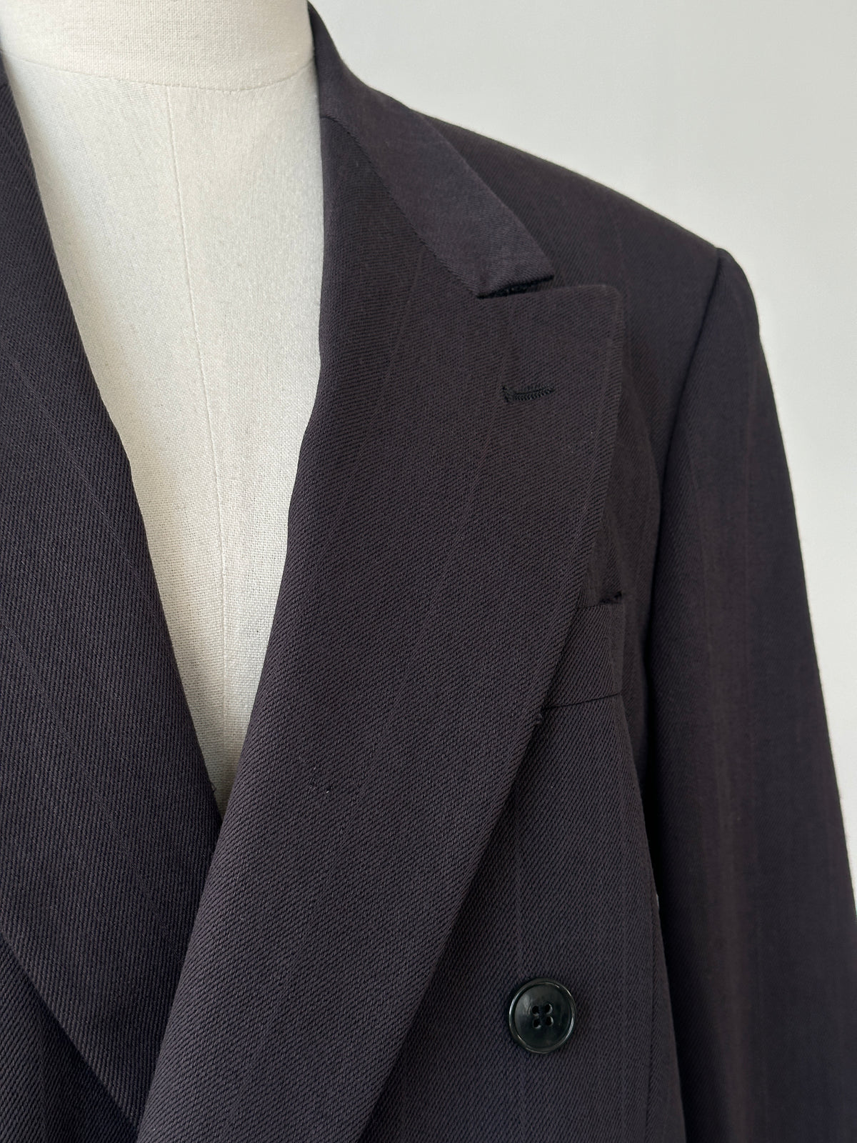 Christian Dior 1990s Pure Wool Double Breasted Blazer - M