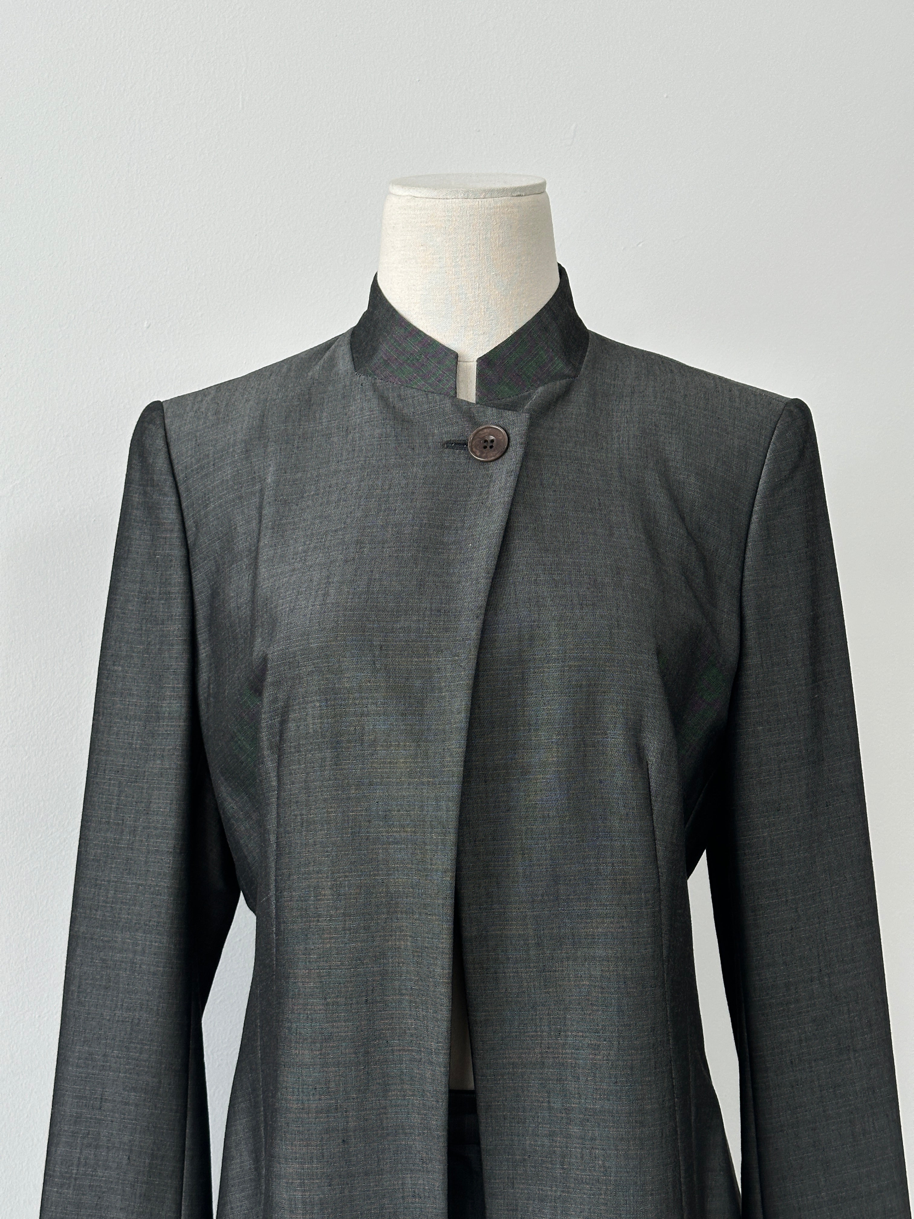 Iblues Italian Vintage 1990s High Neck Tailored Suit - M/W28