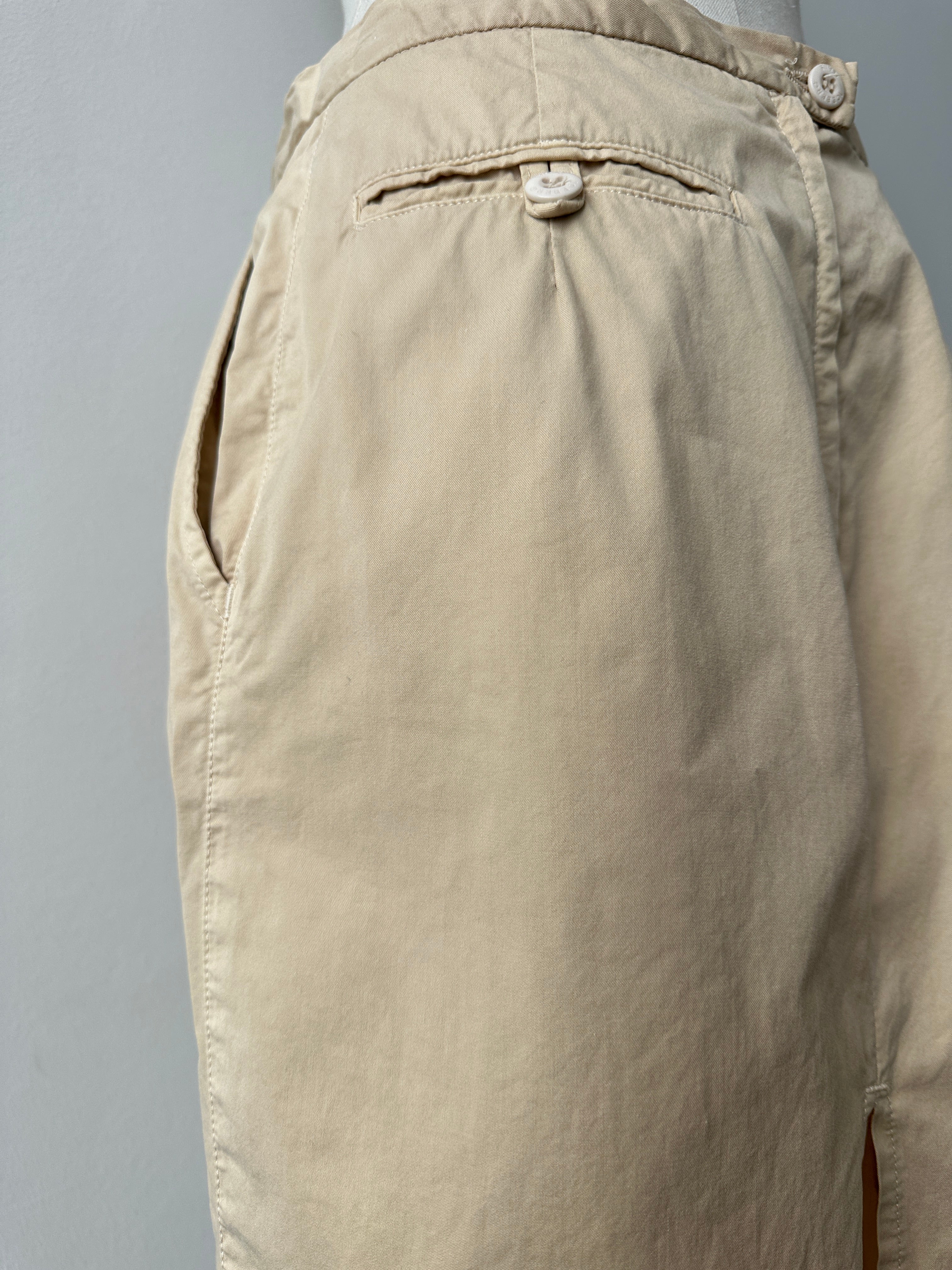 Iceberg 1990s Pure Cotton Midi Skirt - W28
