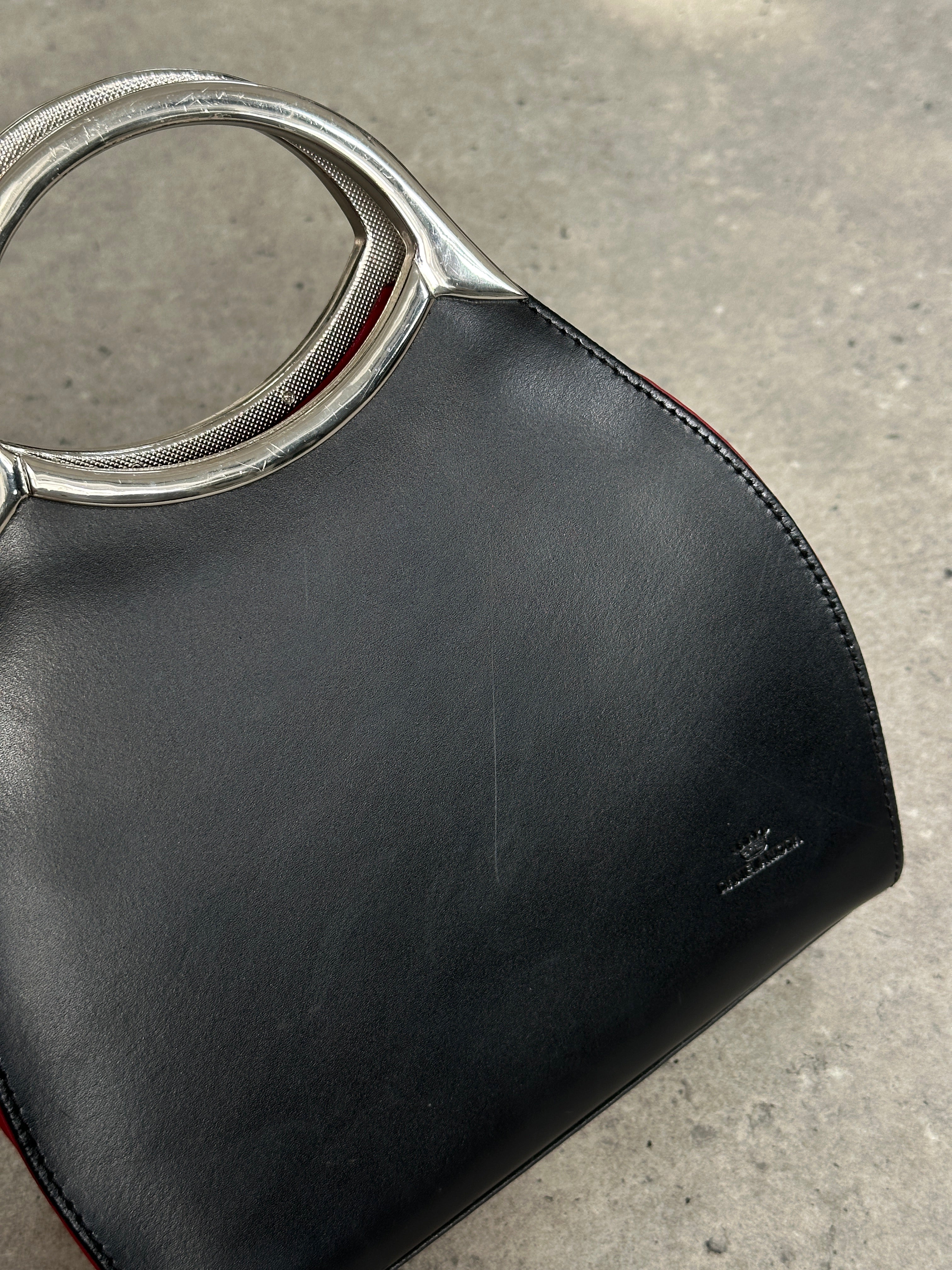 Italian Vintage 2000s Leather Hand Bag