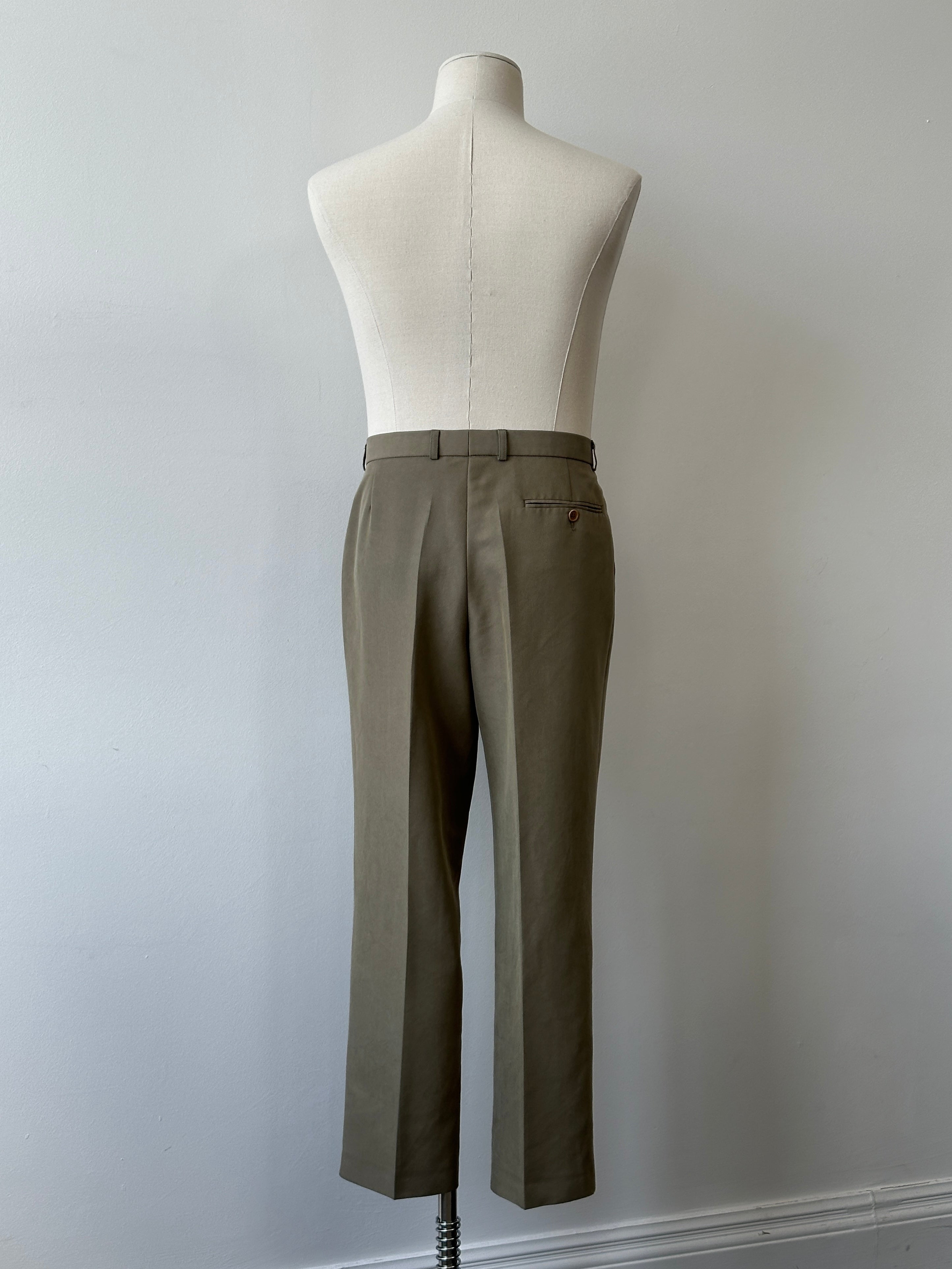 Pierre Balmain 1990s Straight Leg Tailored Trousers - W32
