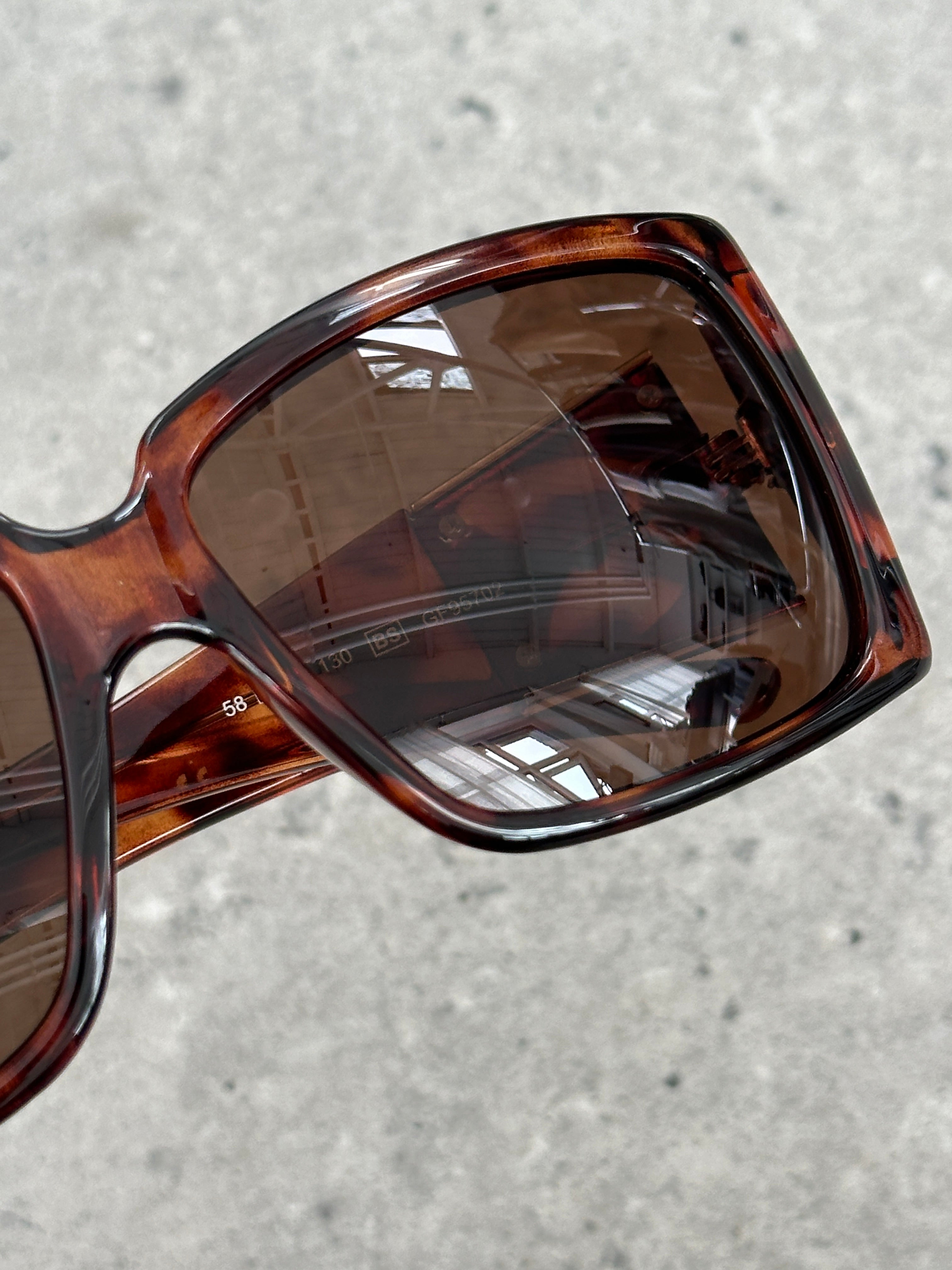 Gianfranco Ferre 1990s Oversized Square Logo Sunglasses