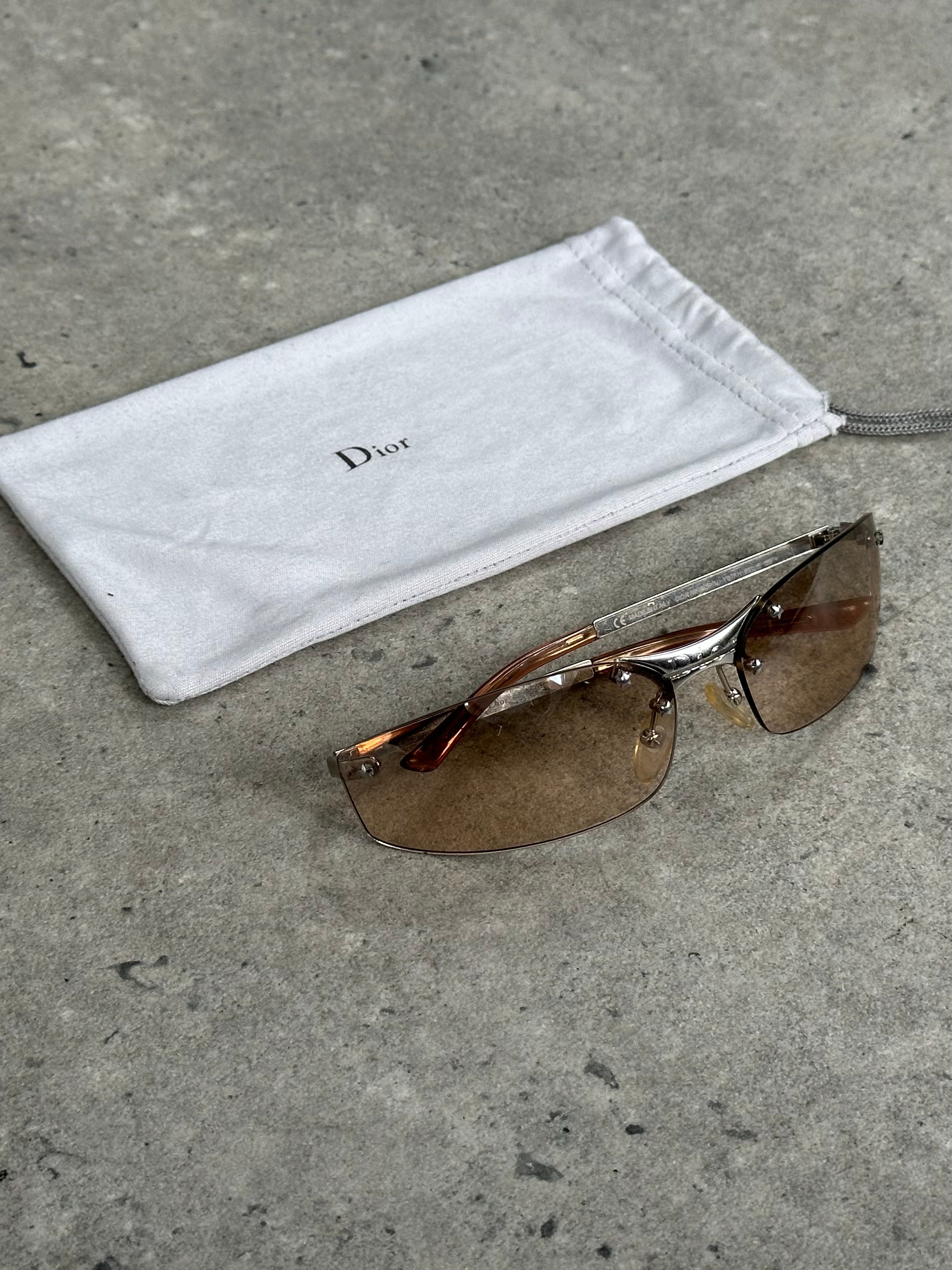 Christian Dior 2000s Minipop Rimless Star Sunglasses