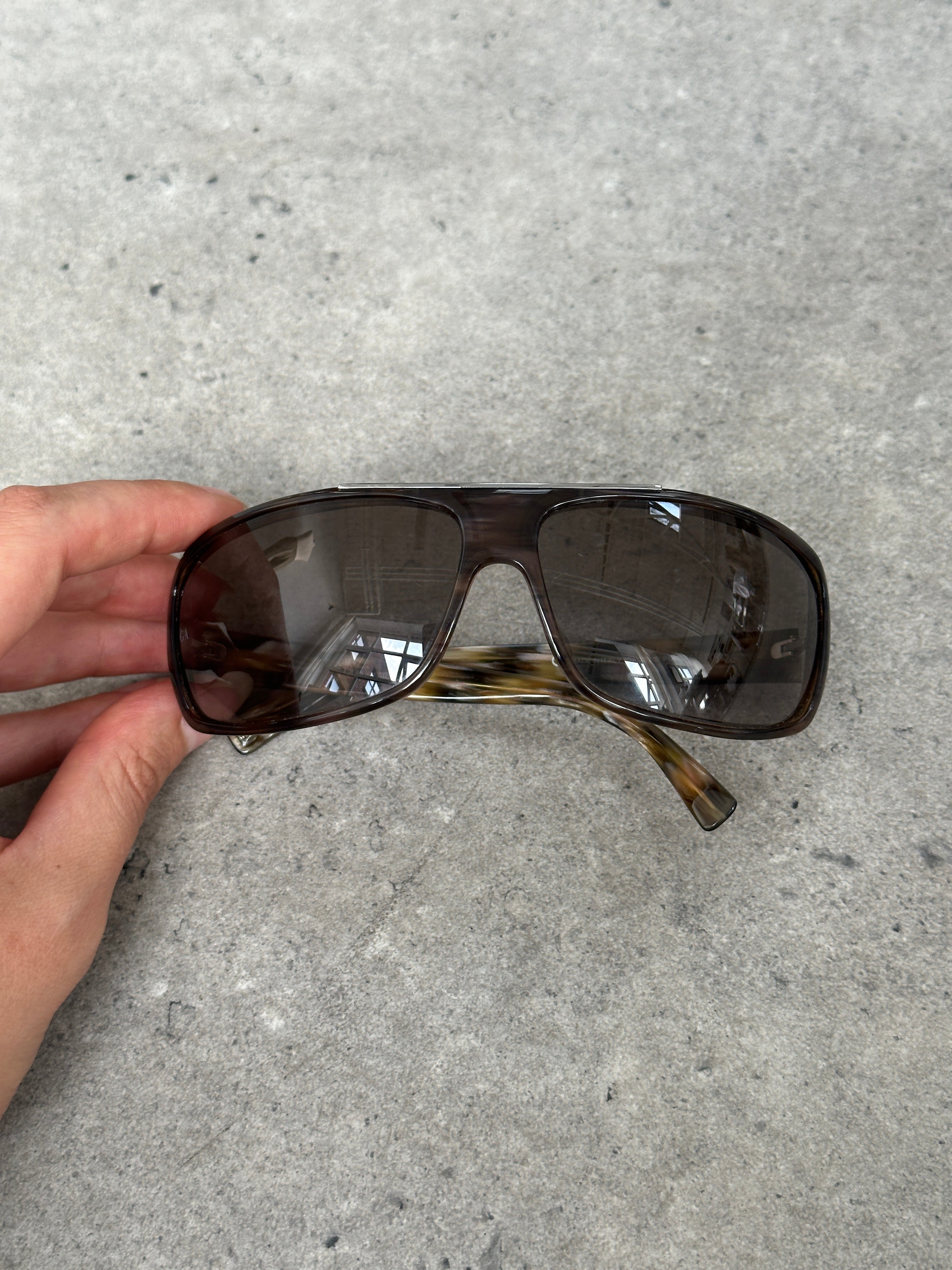 Giorgio Armani 2000s Shield Sunglasses