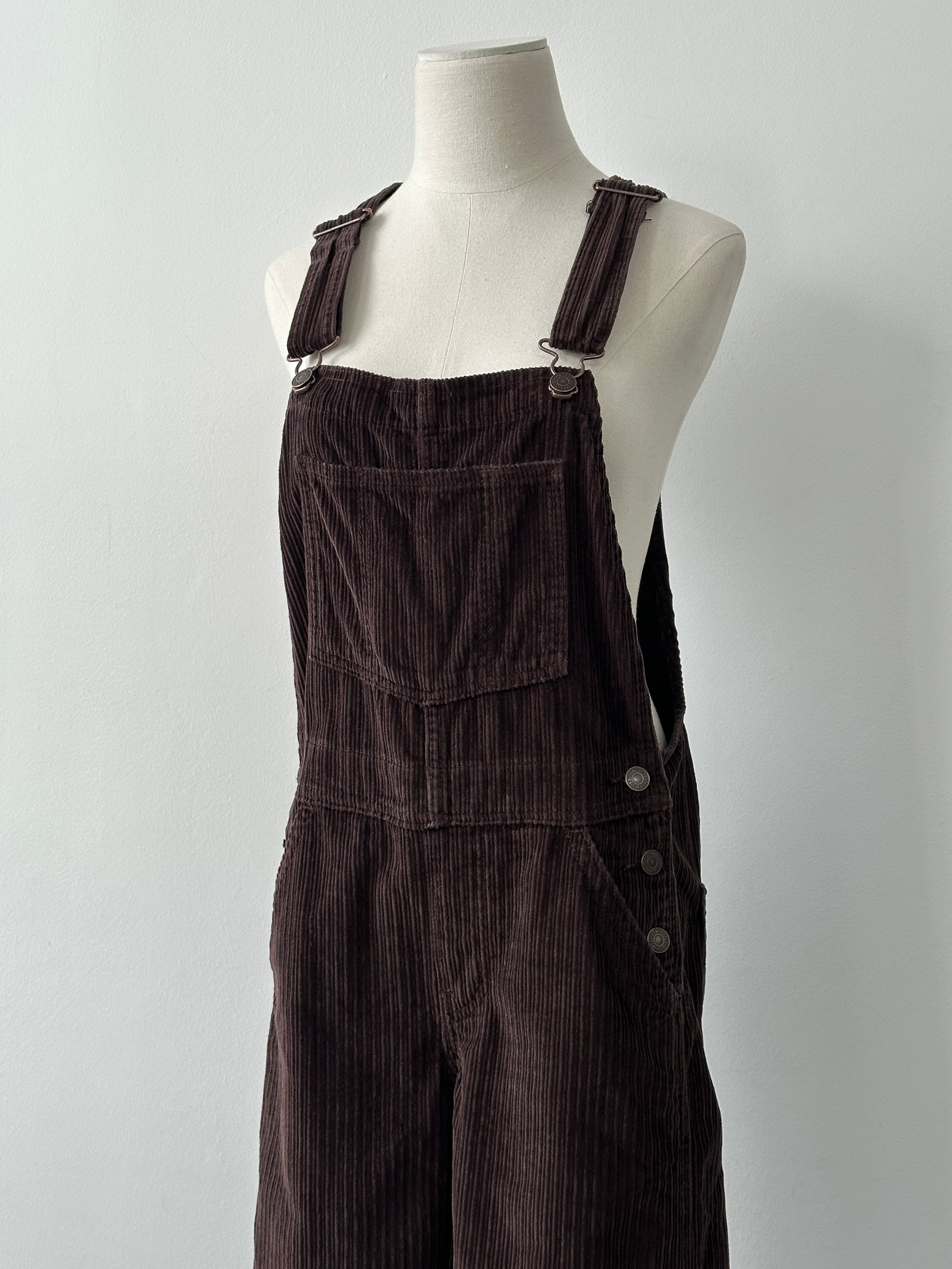 Levi's Premium Corduroy Wide Leg Dungarees - M