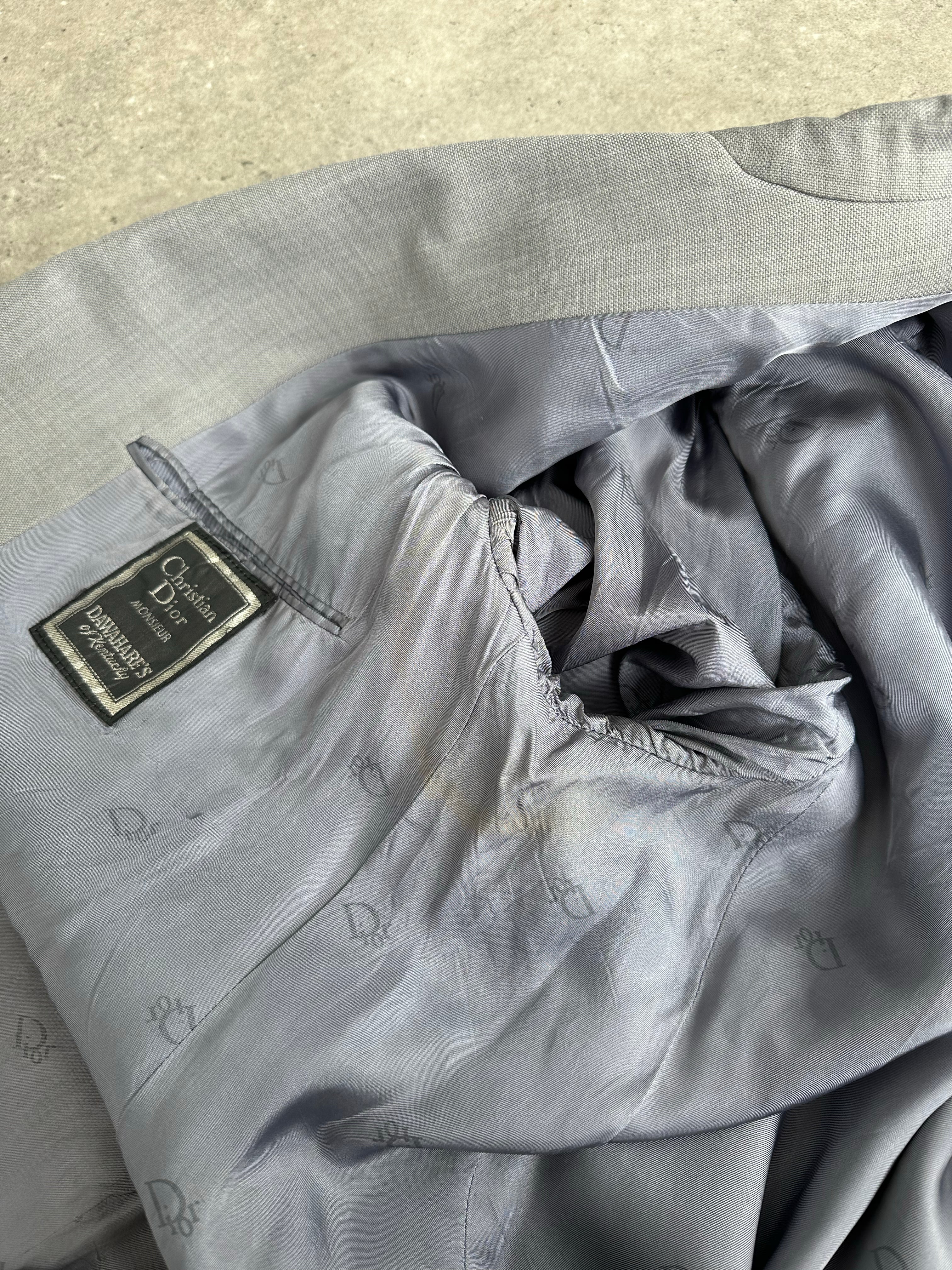 Christian Dior Monsieur 1990s Wool Single Breasted Blazer - 46R