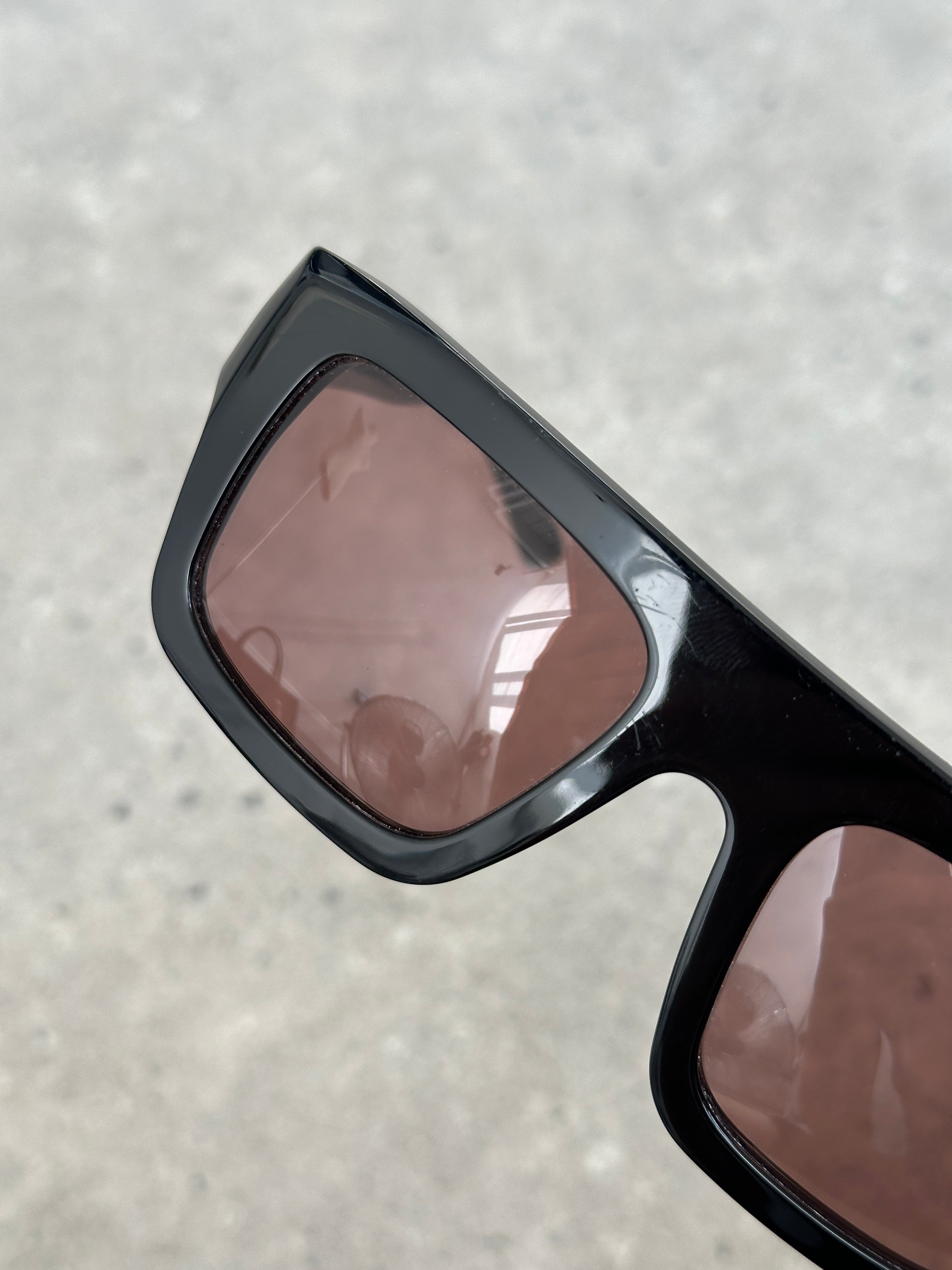 Balenciaga Edition Oversized Rectangular Sunglasses