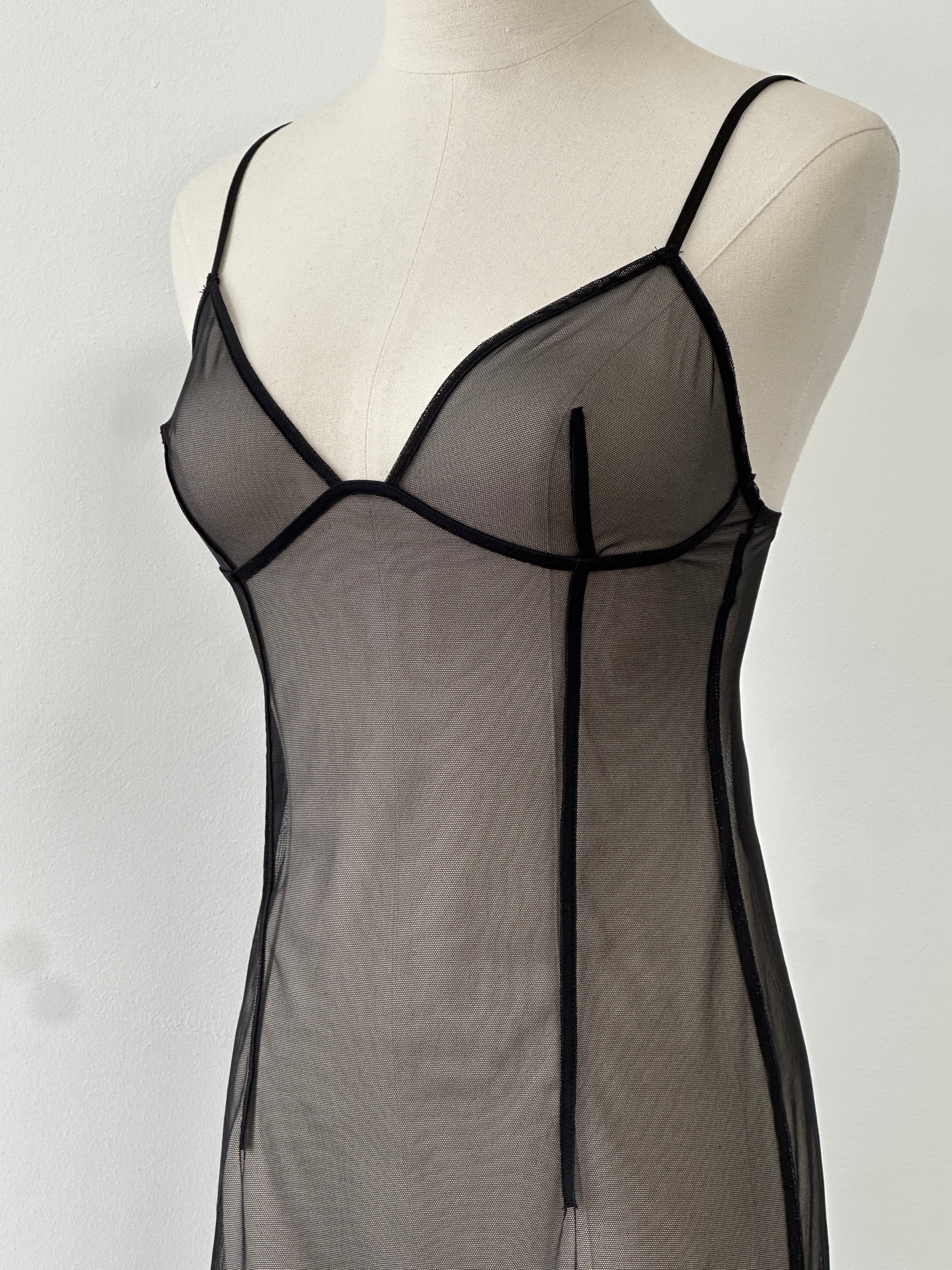 Victoria's Secret 2000s Sheer Mini Dress - XS