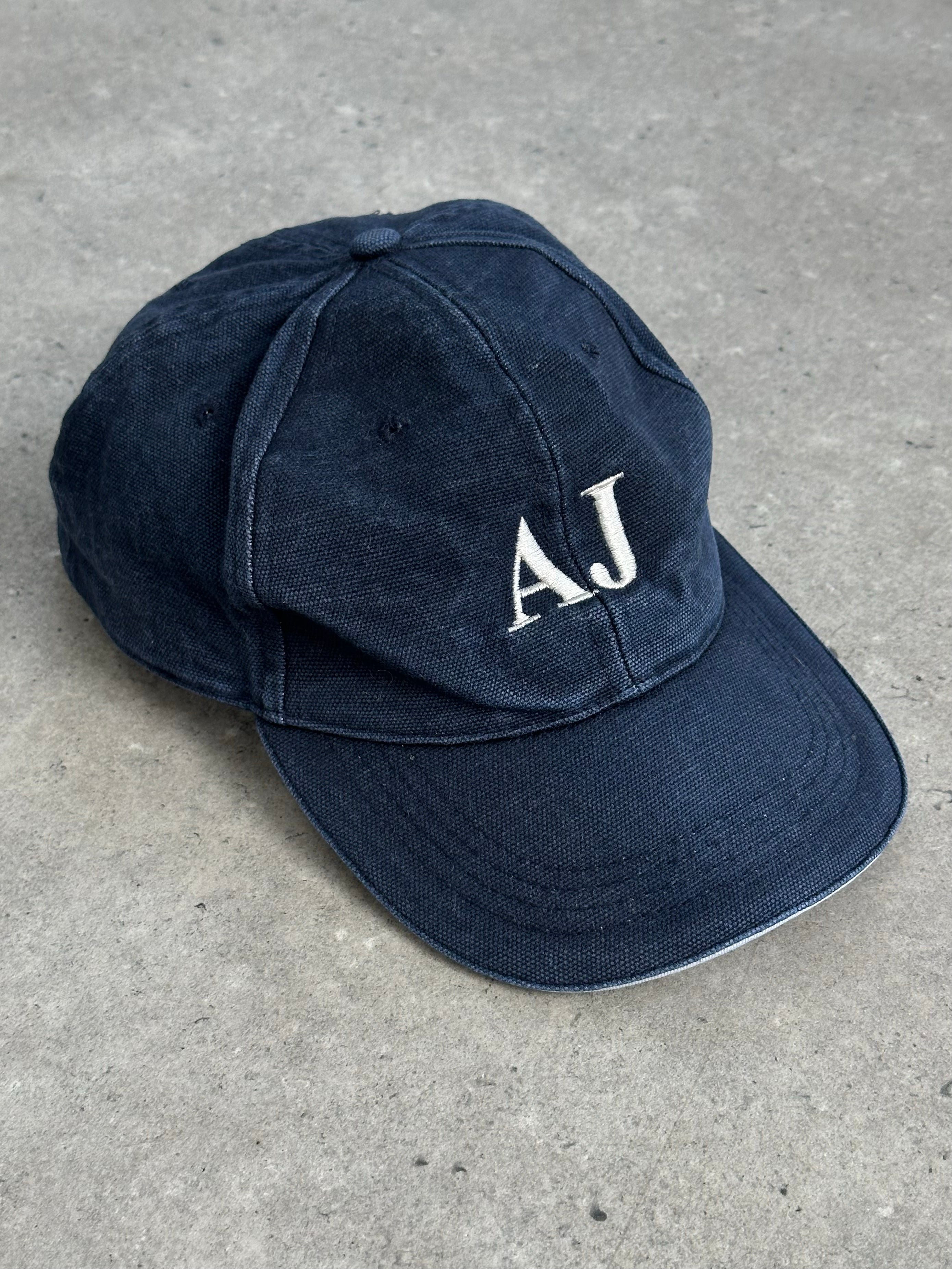 Armani Jeans 1990s Cotton Logo Hat