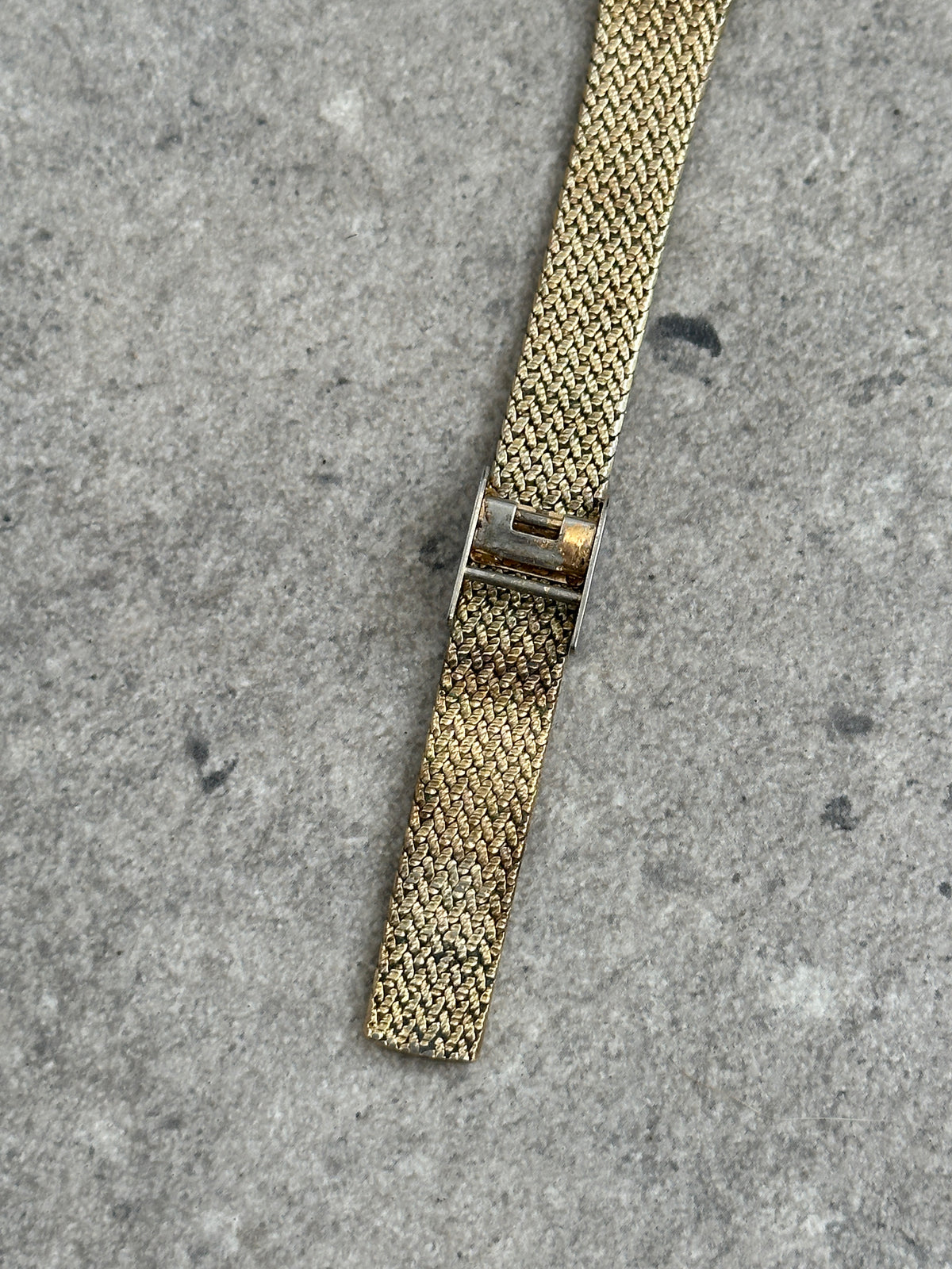 Rotary 1980s Gold Plated Quartz Bracelet Logo Watch