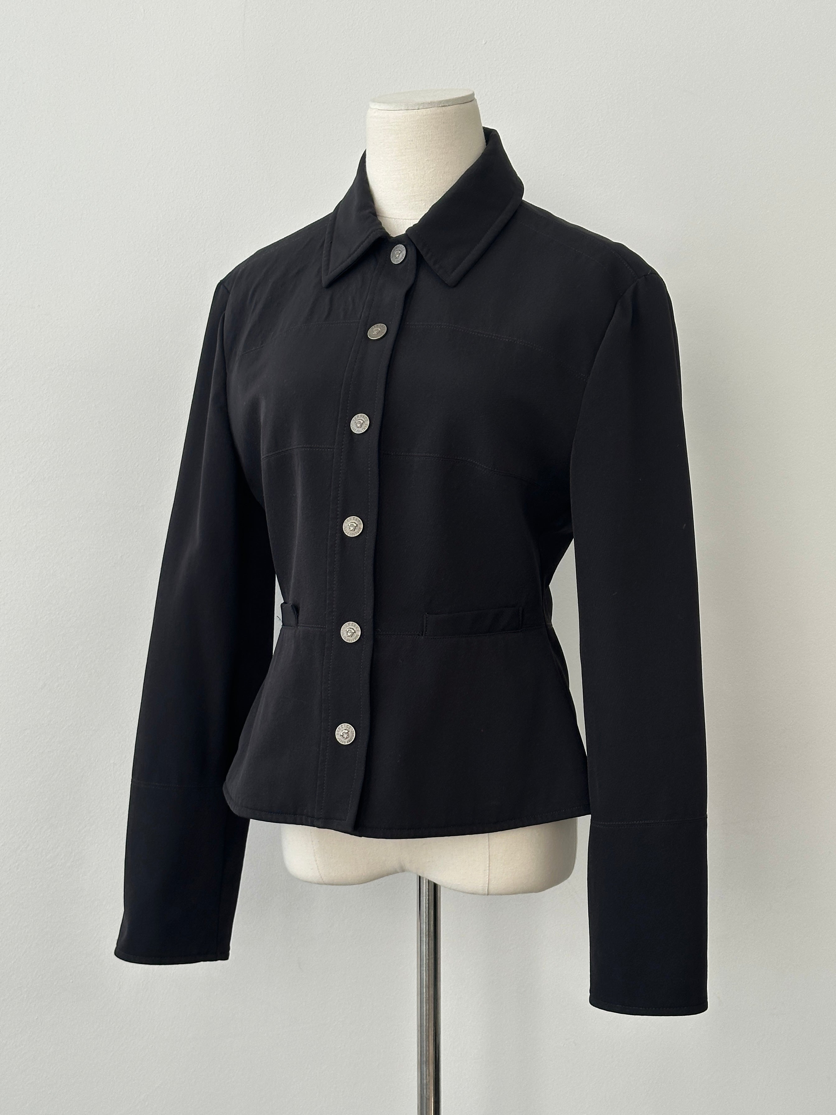 Versace Jeans Couture 2000s Bespoke Button Jacket - S