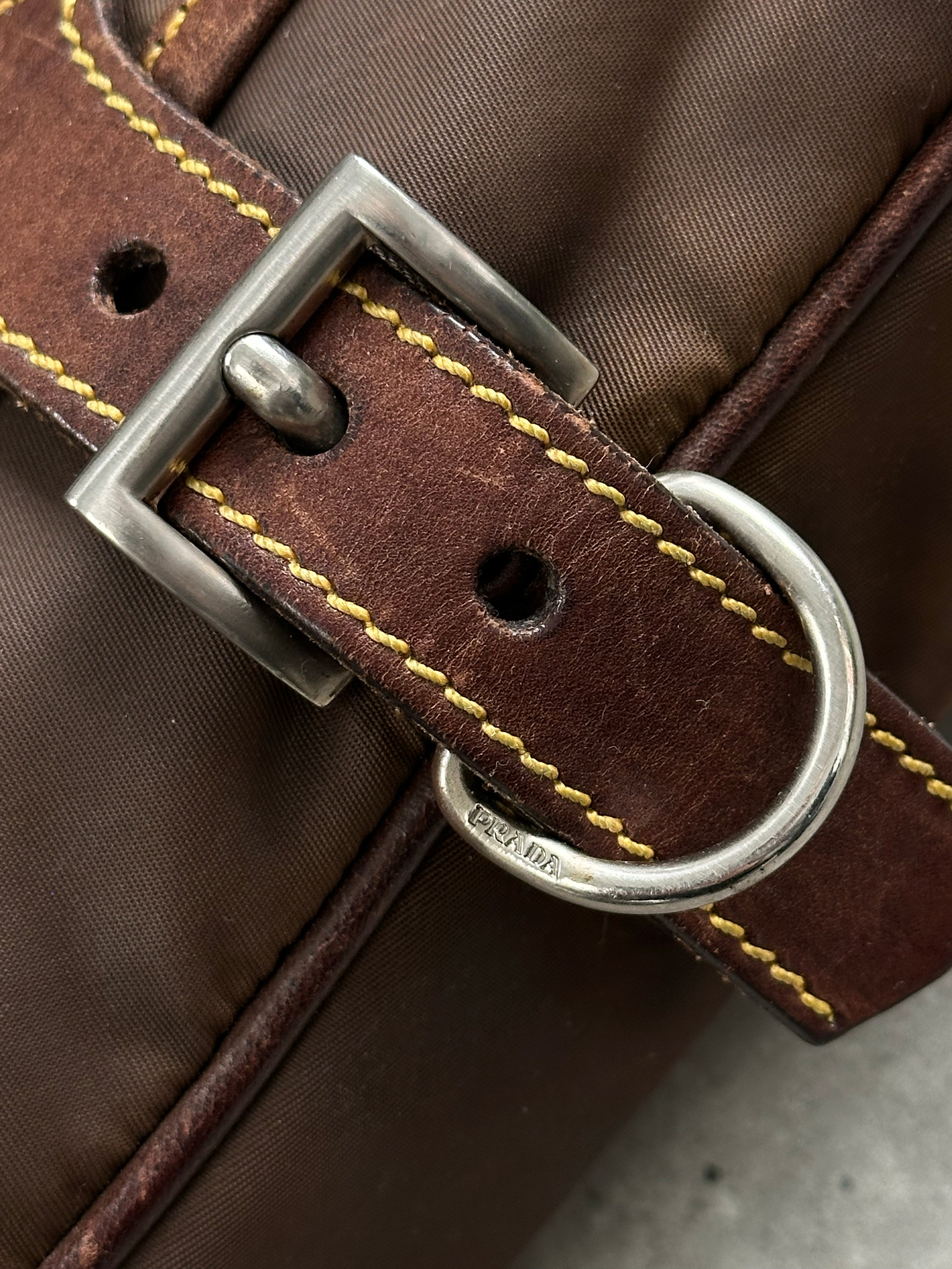 Prada 1990s Nylon Crossbody Bag