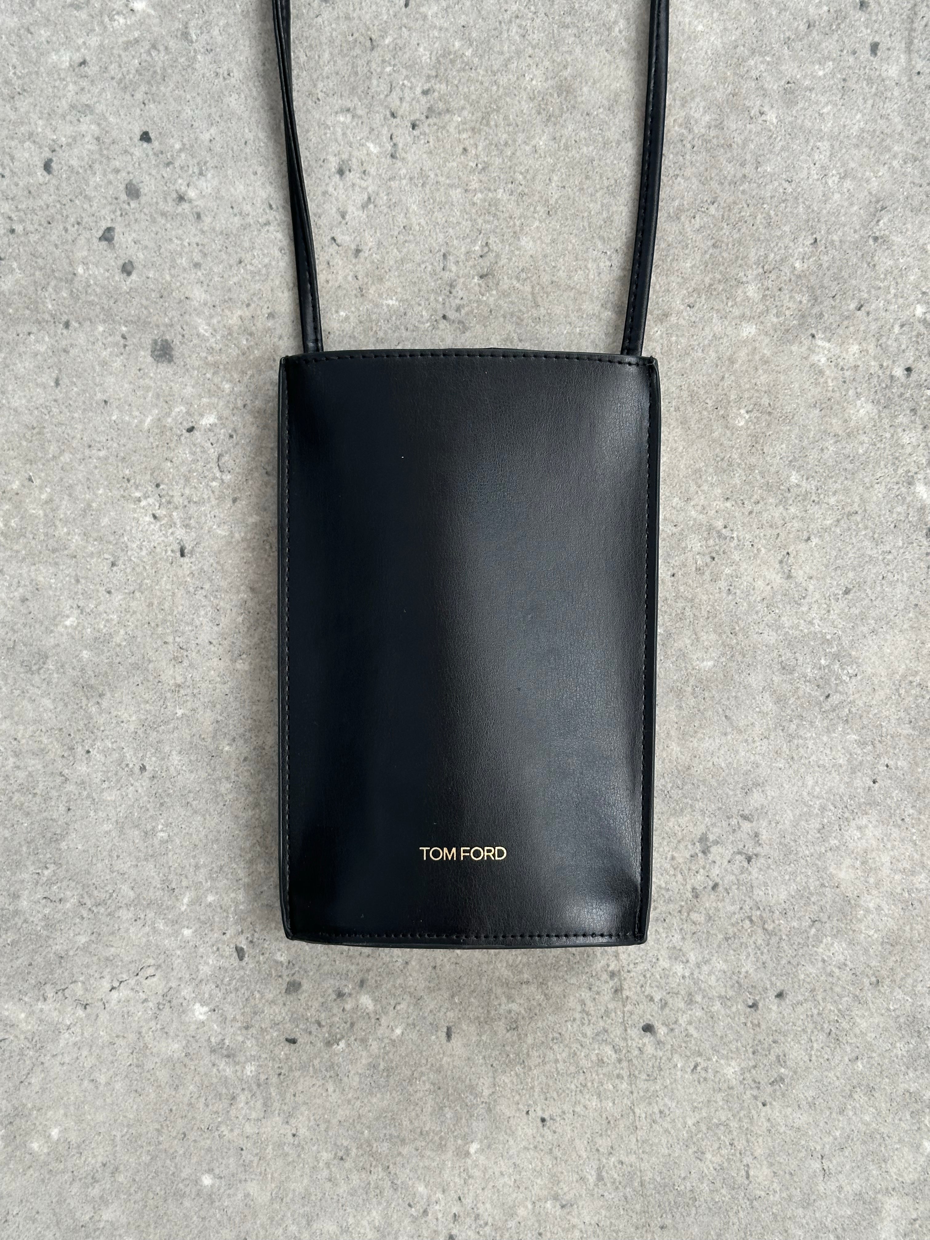 Tom Ford 2000s Leather Crossbody Bag