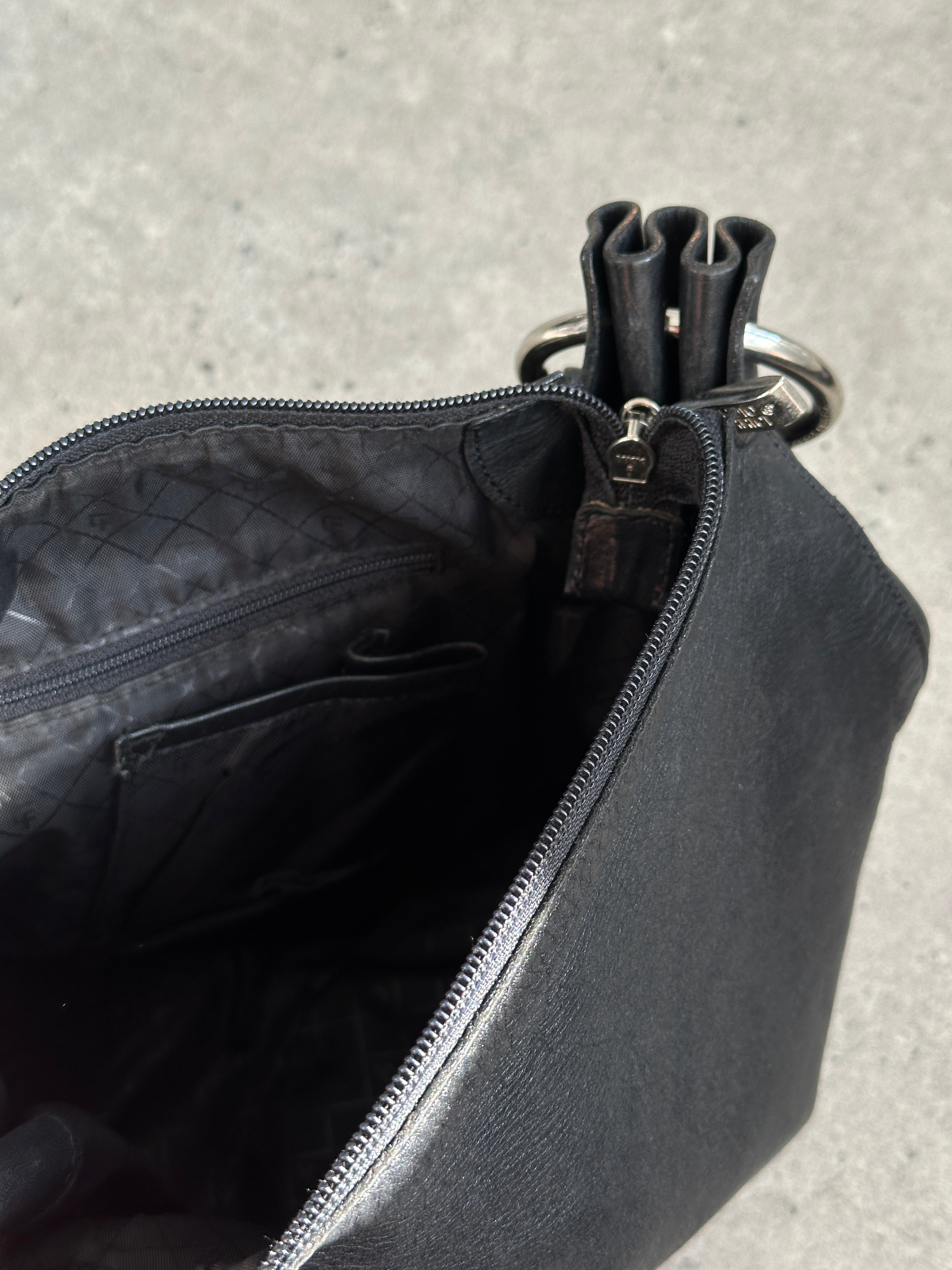 Vintage 1990s Leather Shoulder Bag