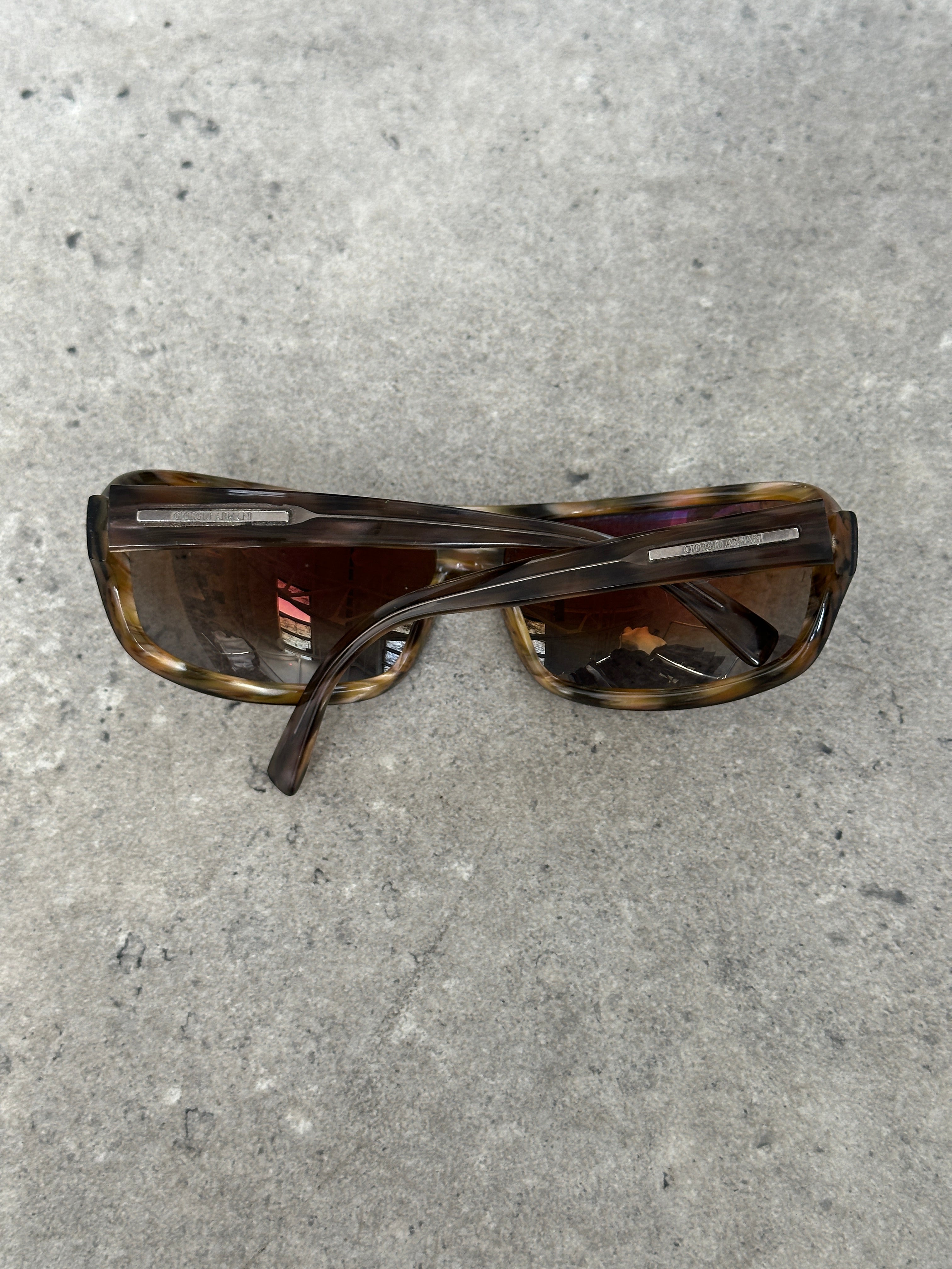 Giorgio Armani 2000s Shield Sunglasses