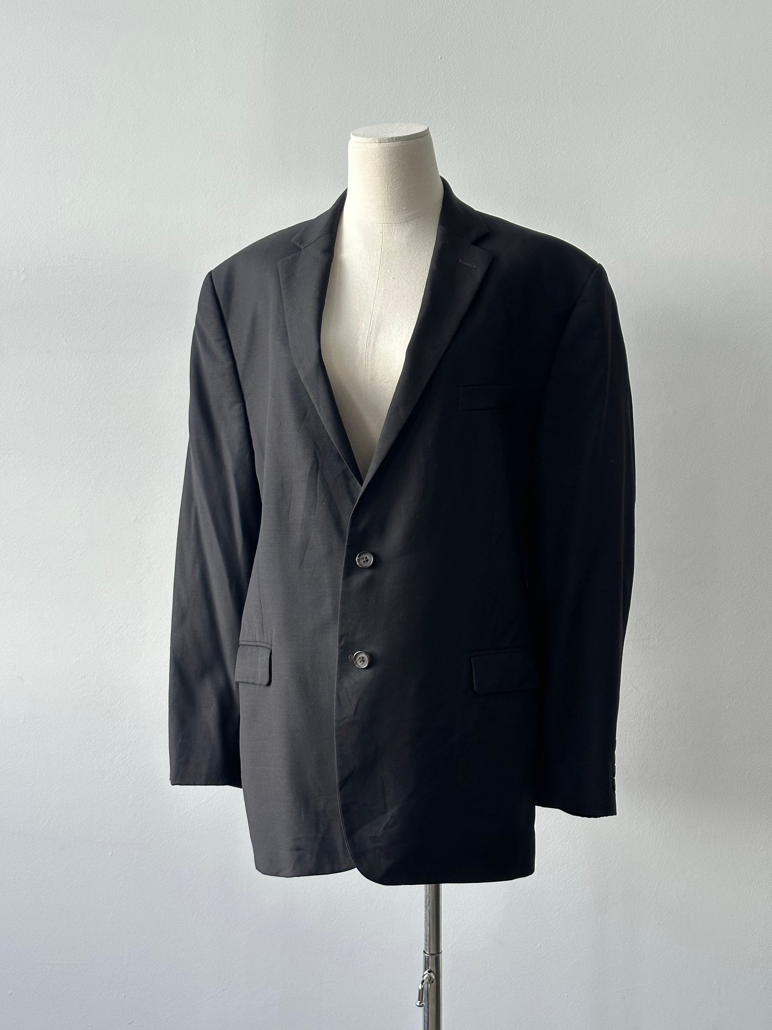 Ralph Lauren 2000s Pure Wool Single Breasted Blazer - 44R
