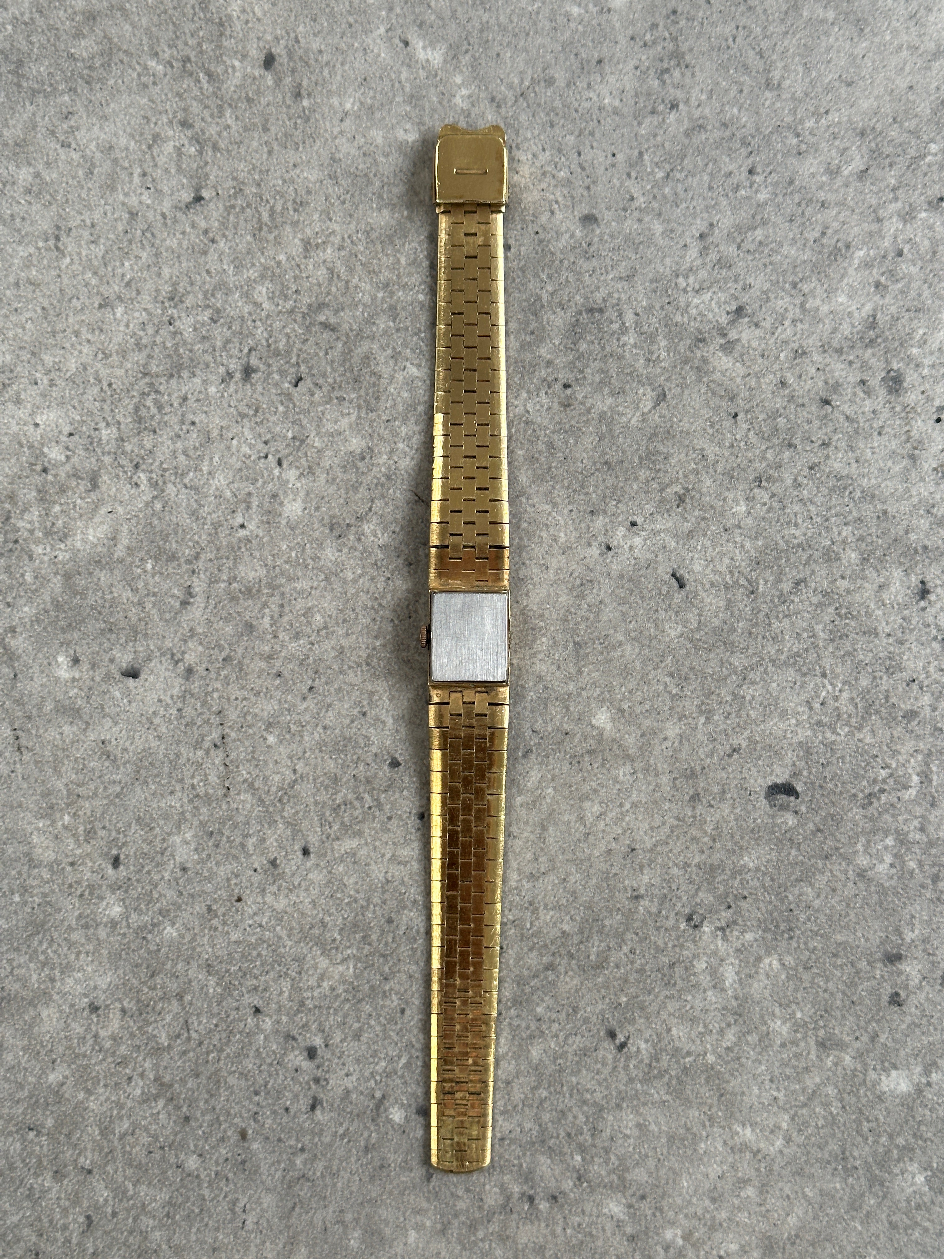 Vintage 1970s Swiss Mechanical Bracelet Watch