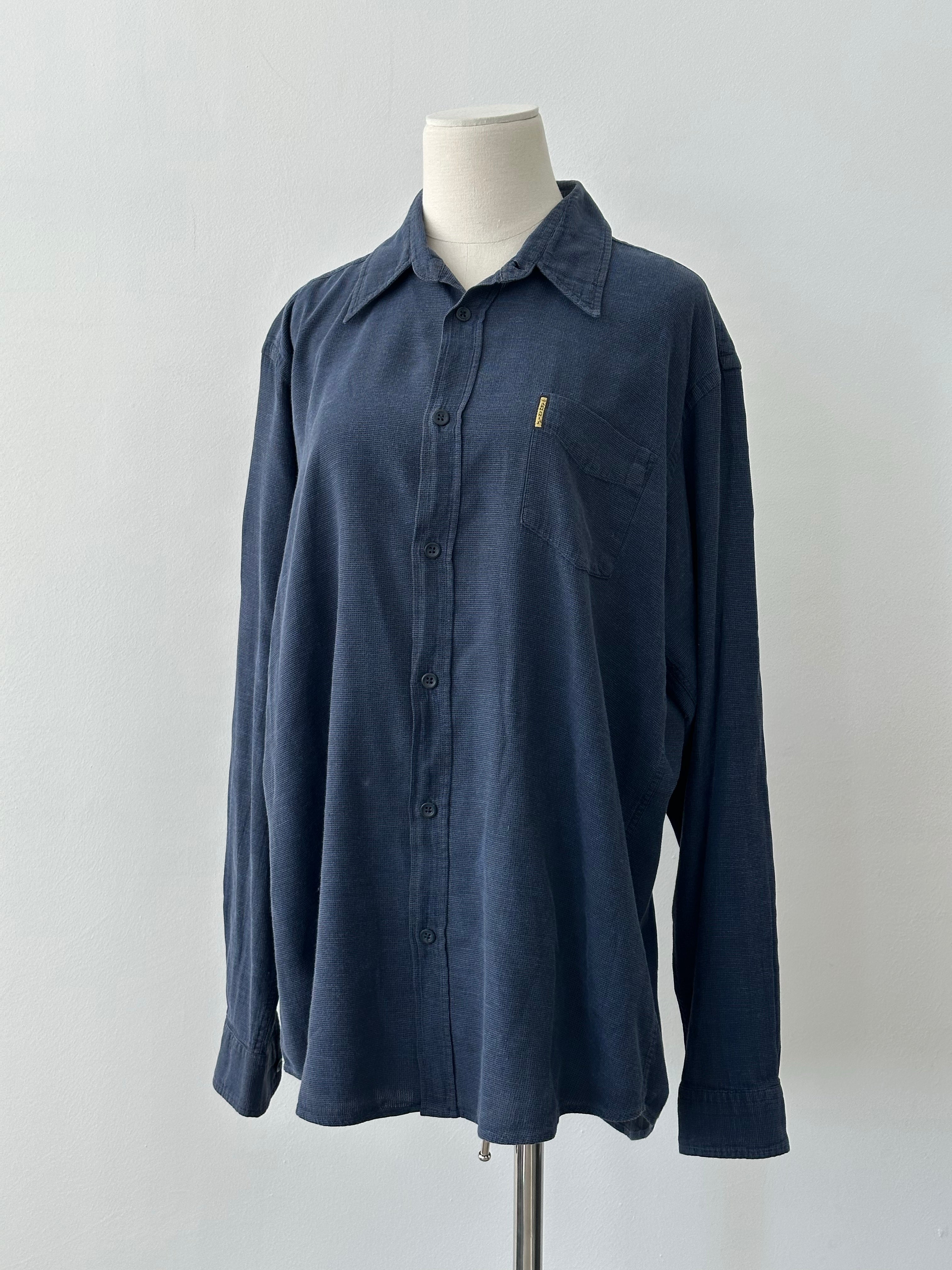 Armani Jeans 1990s Pure Cotton Woven Shirt -