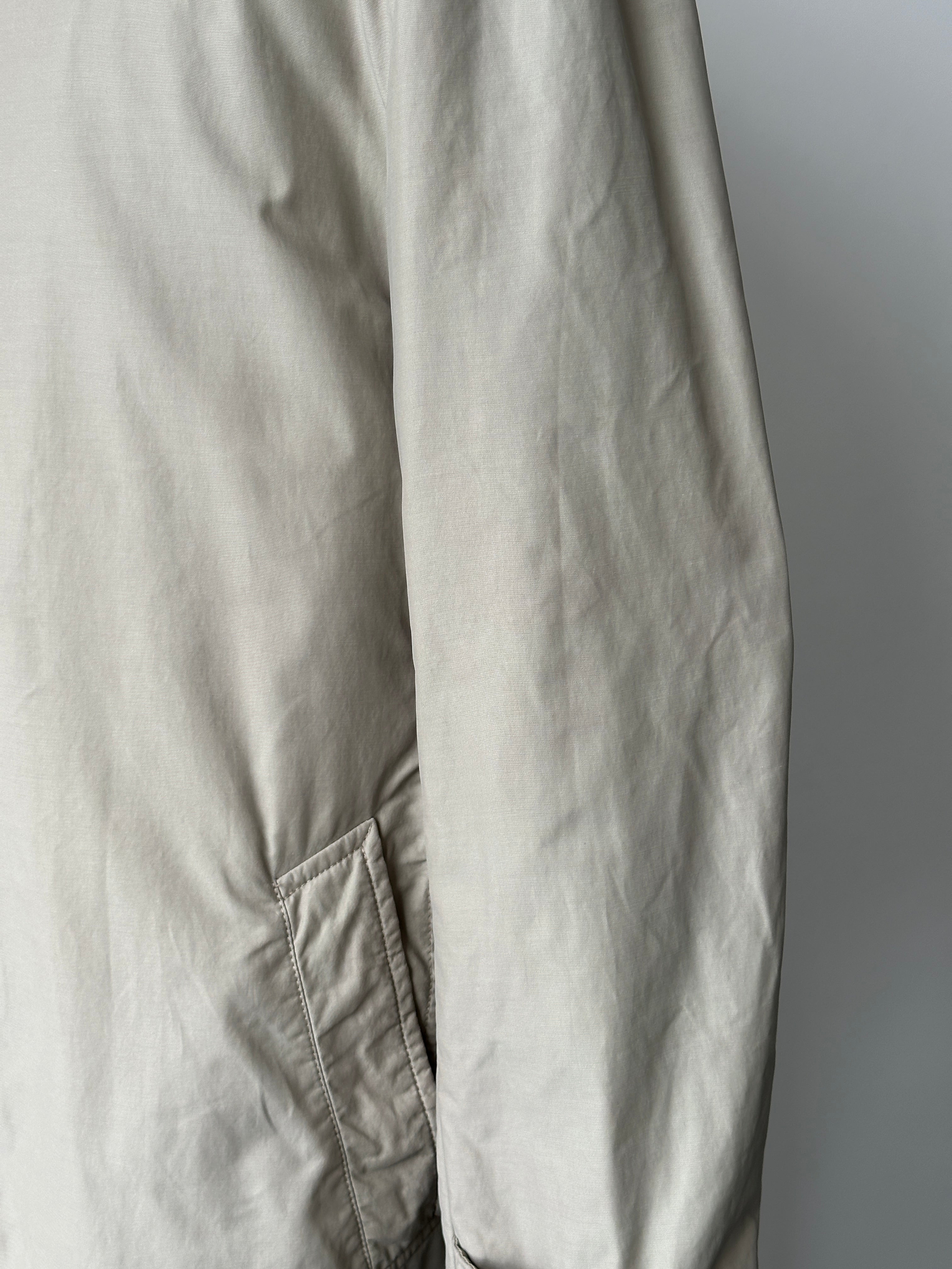 Hugo Boss 2000s High Neck Belted Trench Coat - L