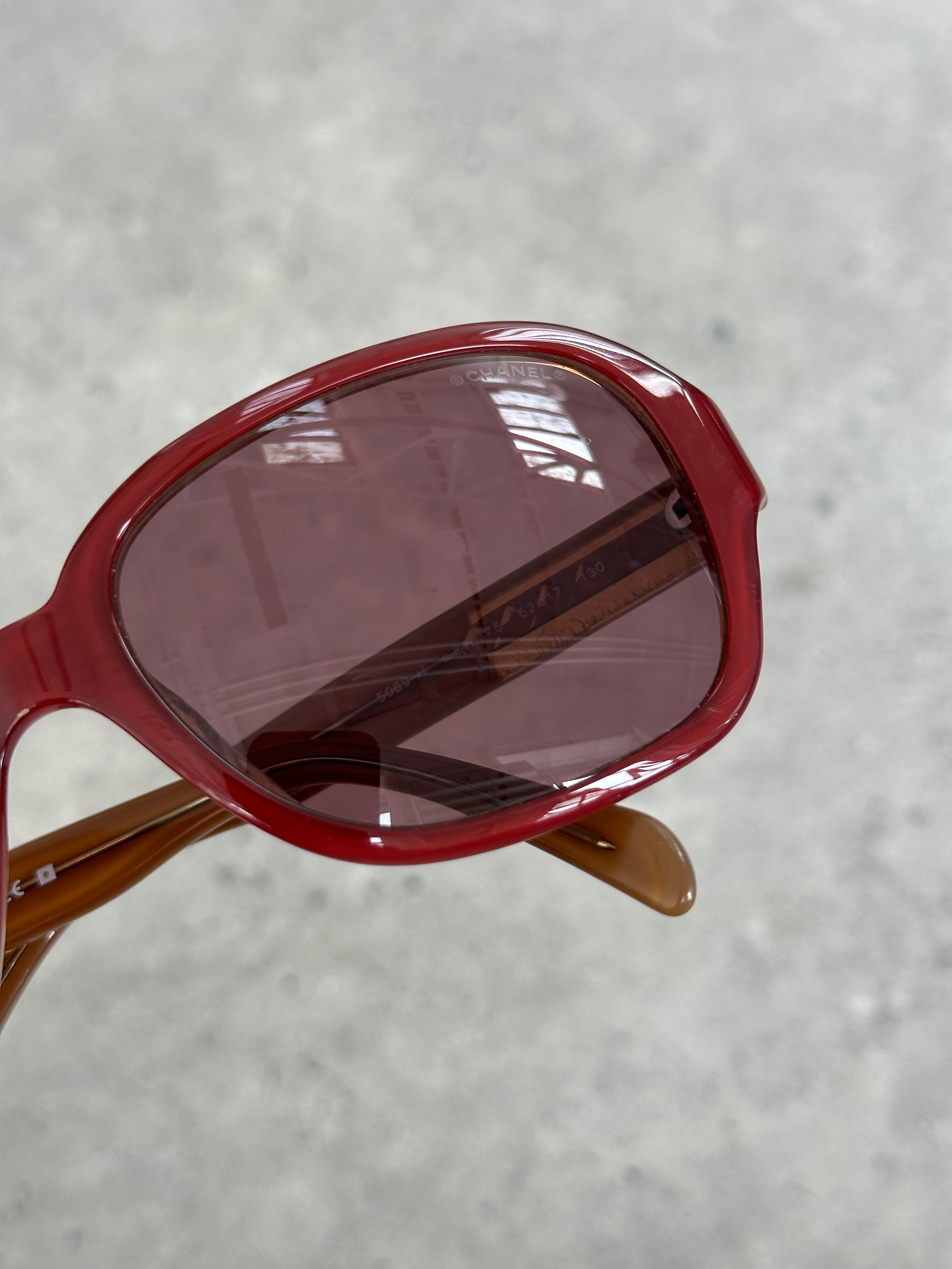 Chanel 1990s Oversized Sunglasses