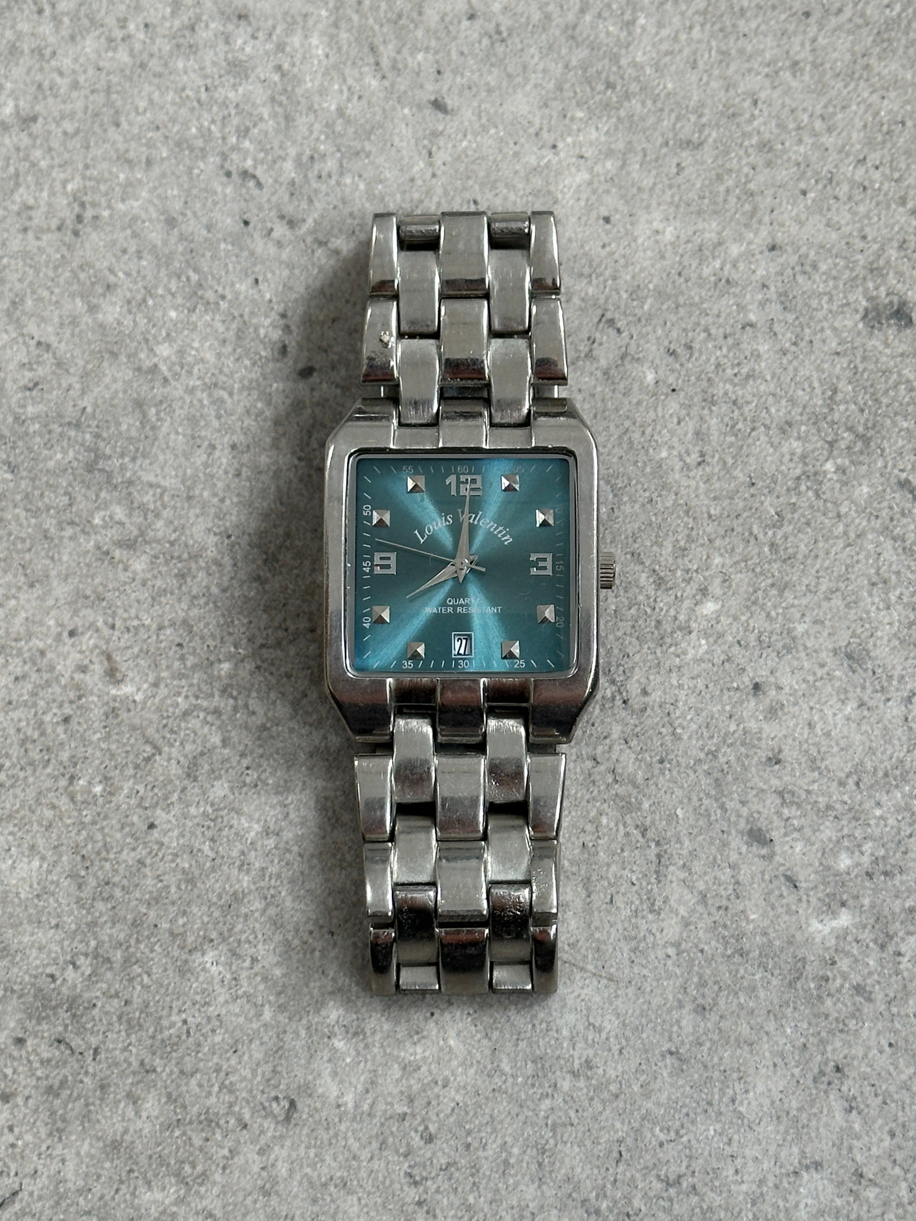 Vintage 2000s Square Stainless Steel Watch