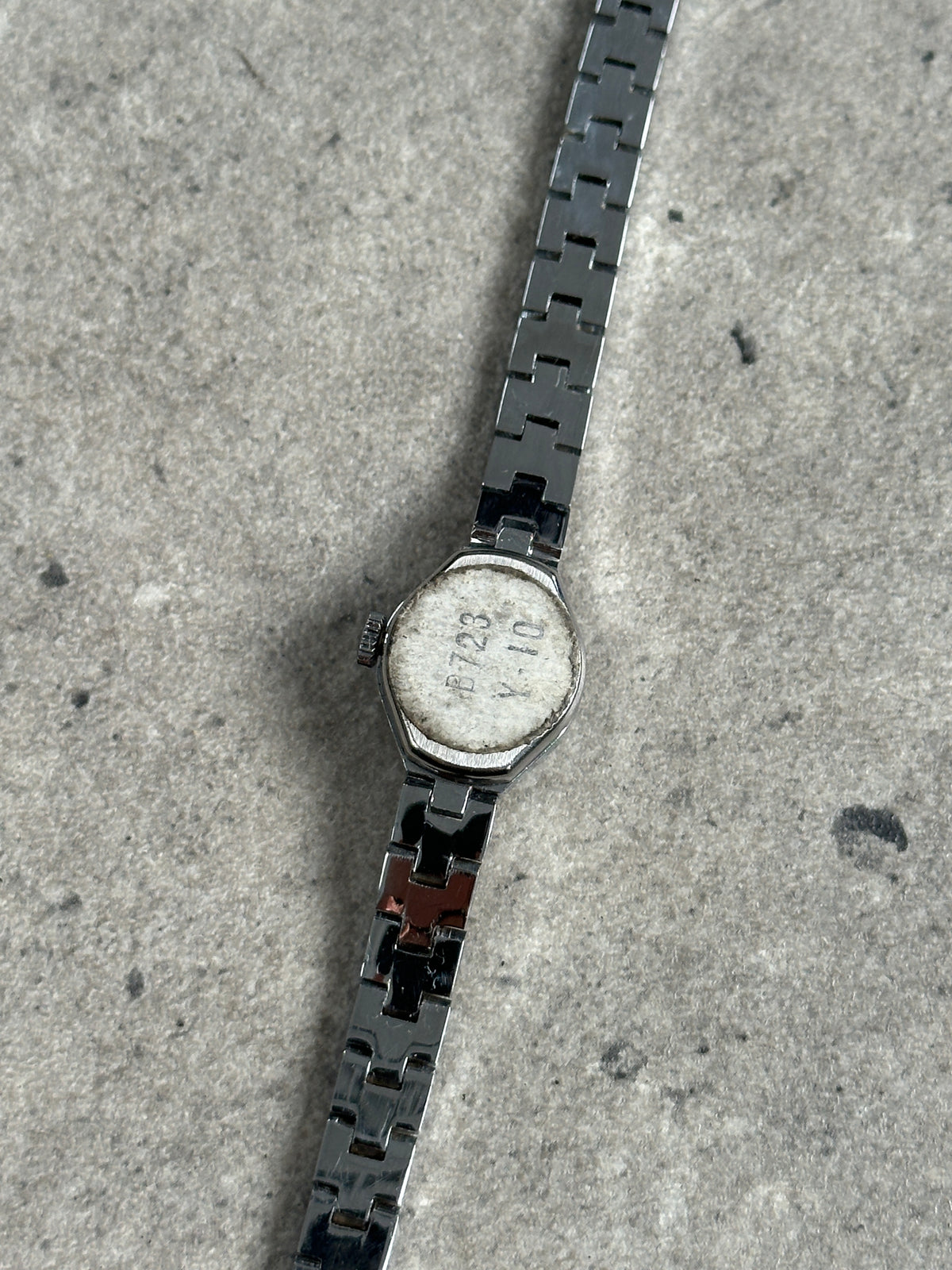 Regus 1970s Swiss Silver ToneJewel Mechanical Watch