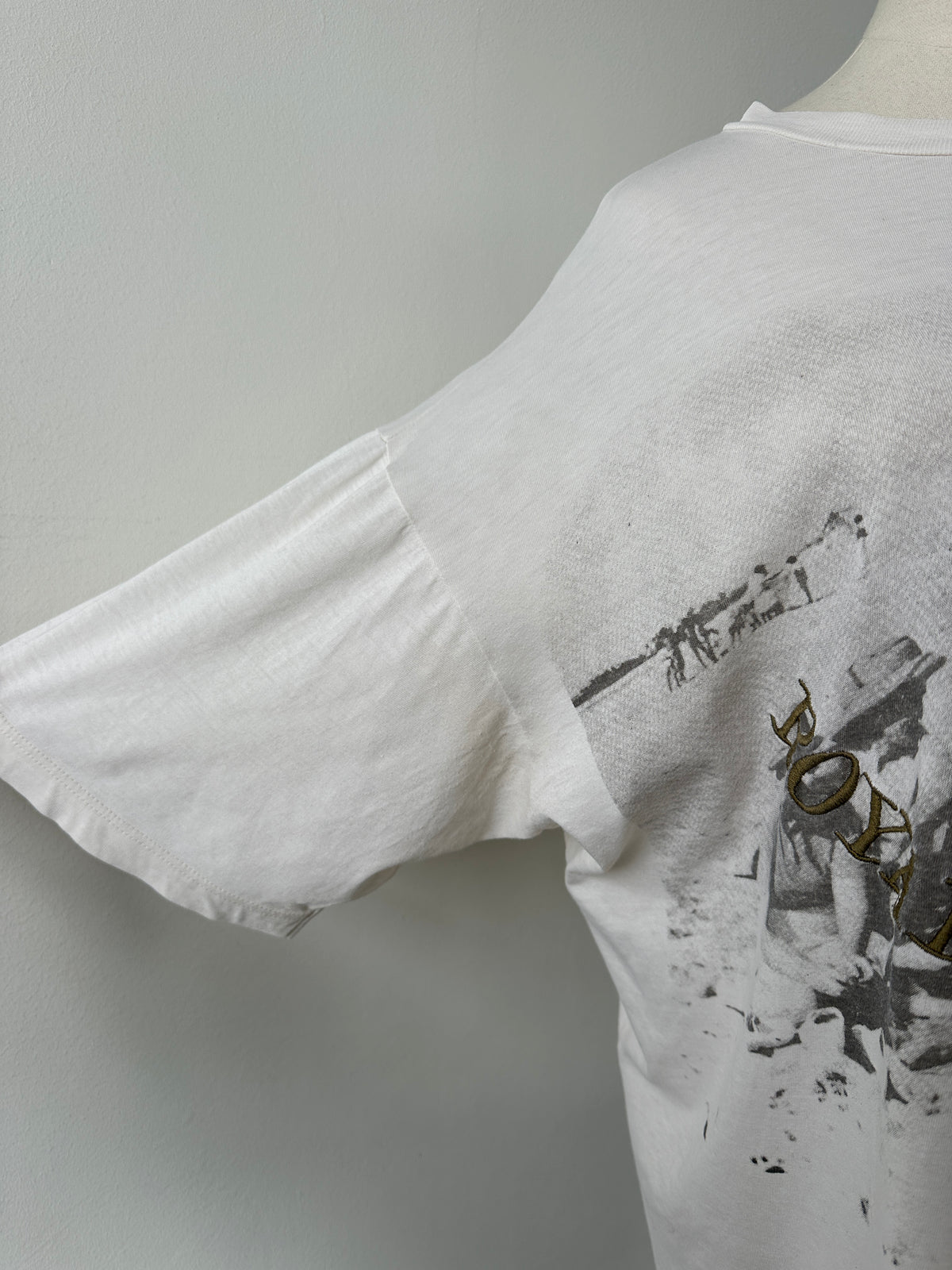 Gianfranco Ferre 1990s Pure Cotton Logo Top - L-XL