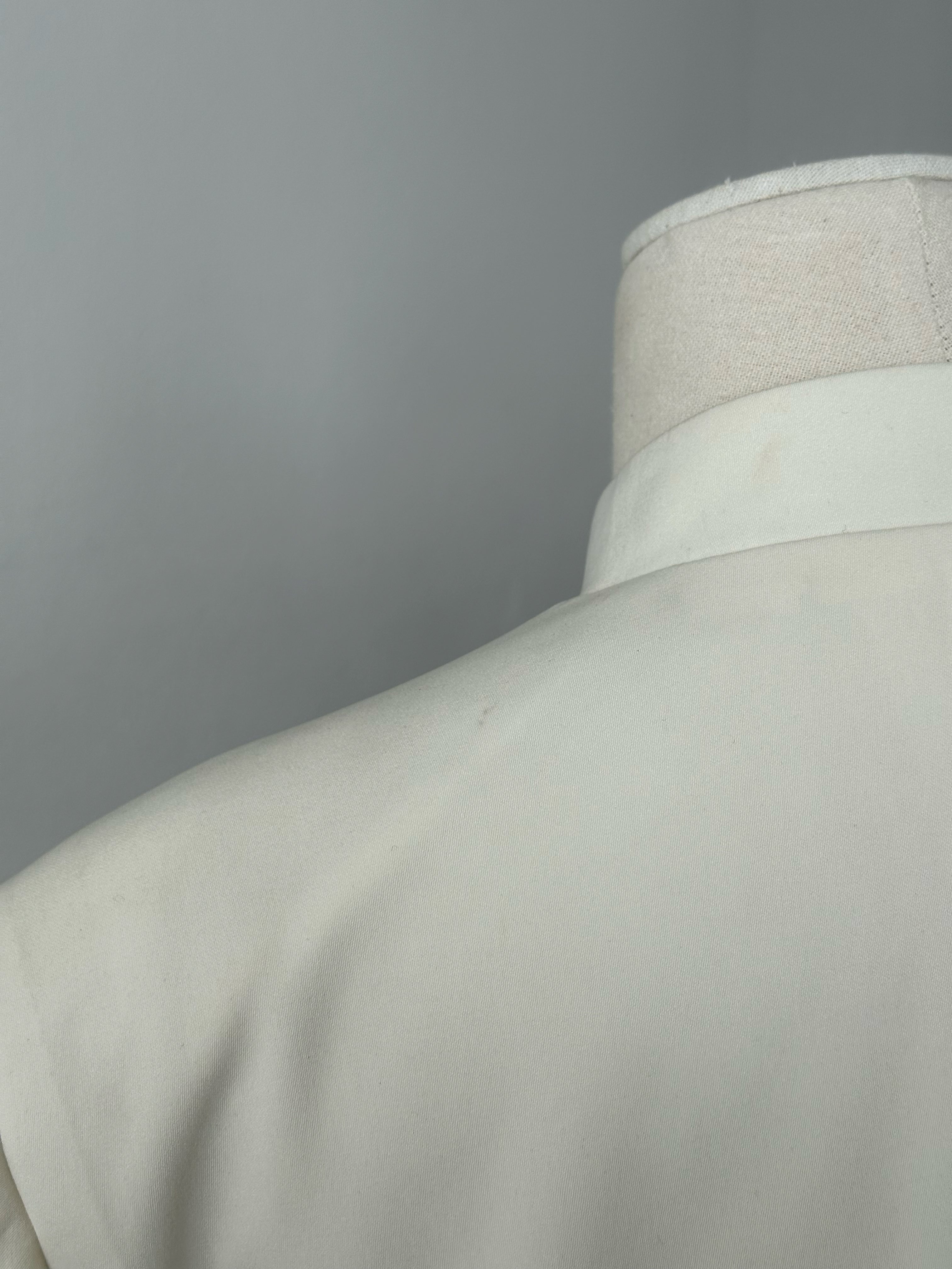 Vintage 1990s Collarless Tailored Suit - 40R/W30