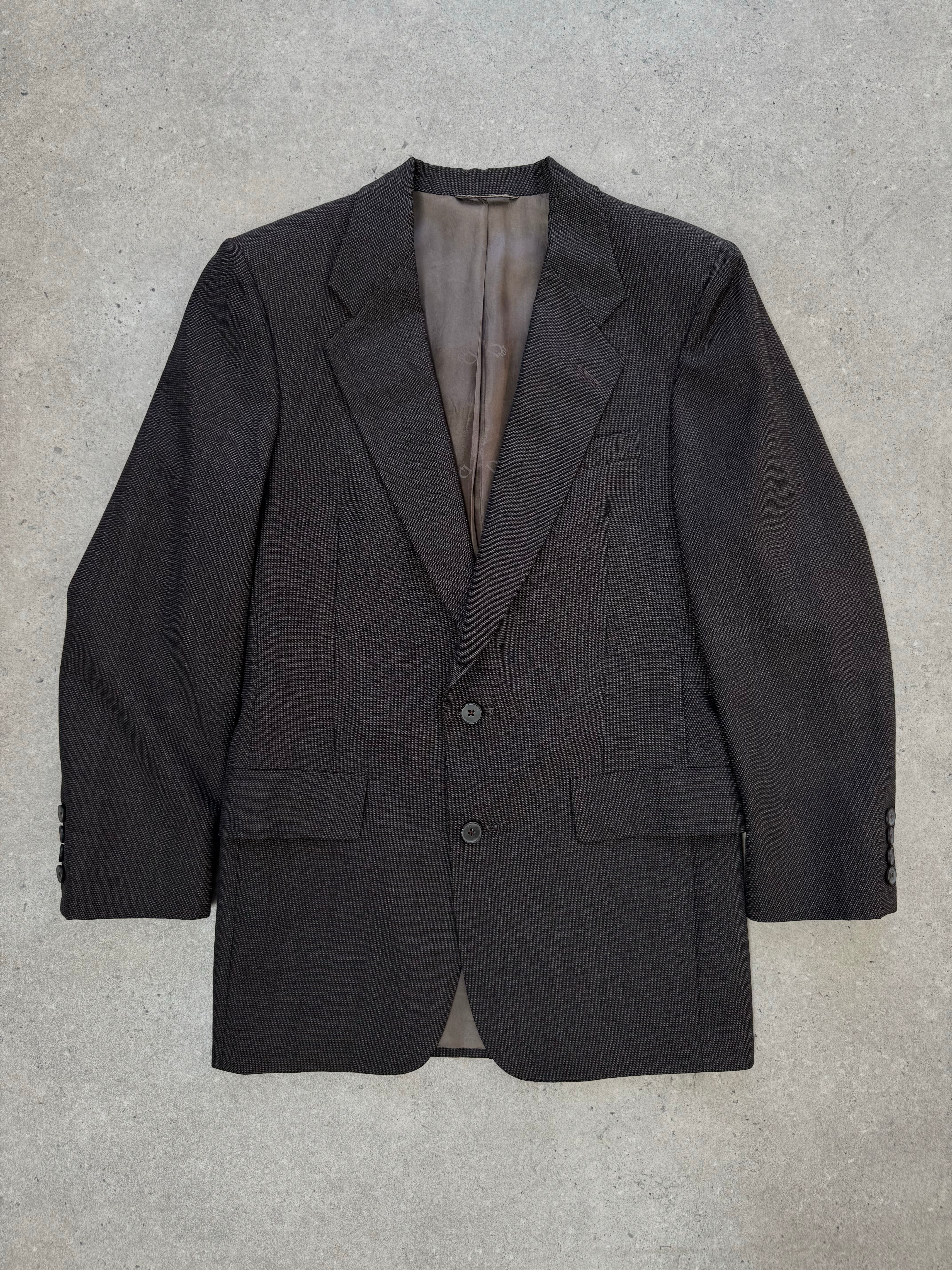 Christian Dior Monsieur 1980s Wool Single Breasted Blazer - 38R/S