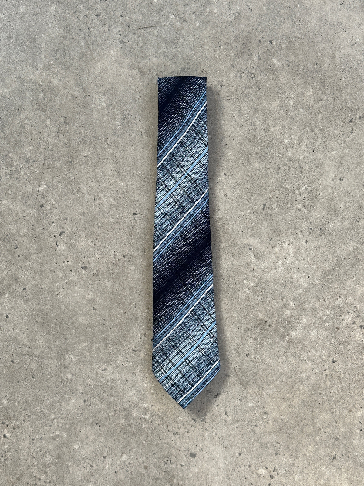 Vintage 1980s Striped Tie