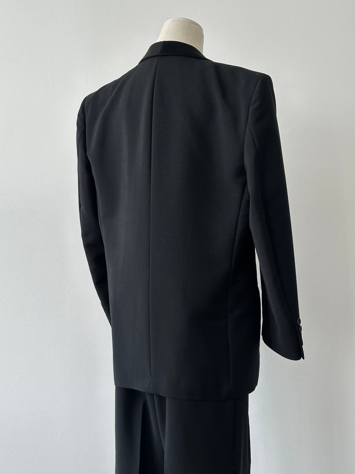 Christian Dior Monsieur 1990s Tuxedo Single Breasted Suit - 38S/W30