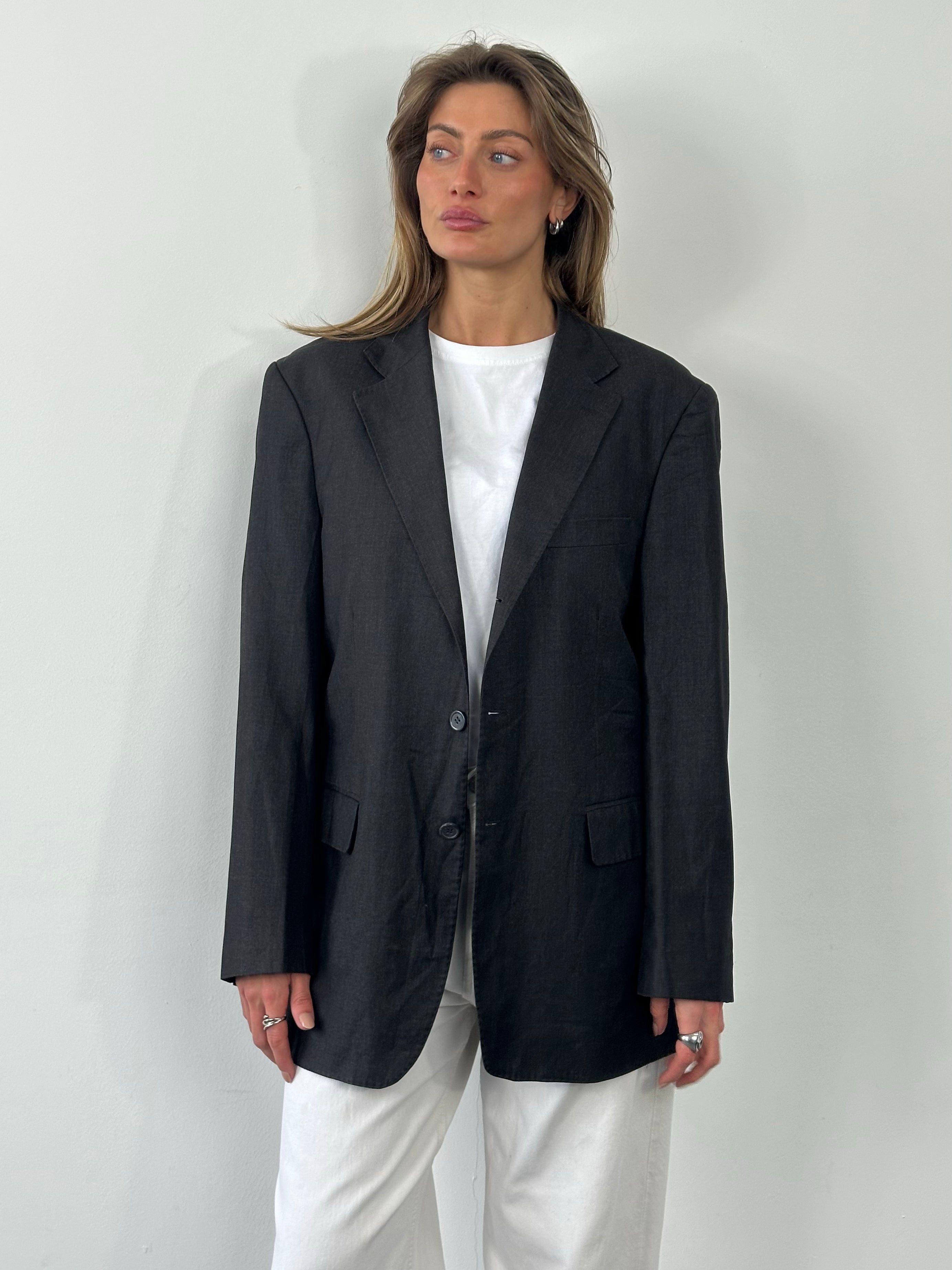 Loro Piana x Berluti 2000s Pure Wool Single Breasted Blazer - 42R/L/XL
