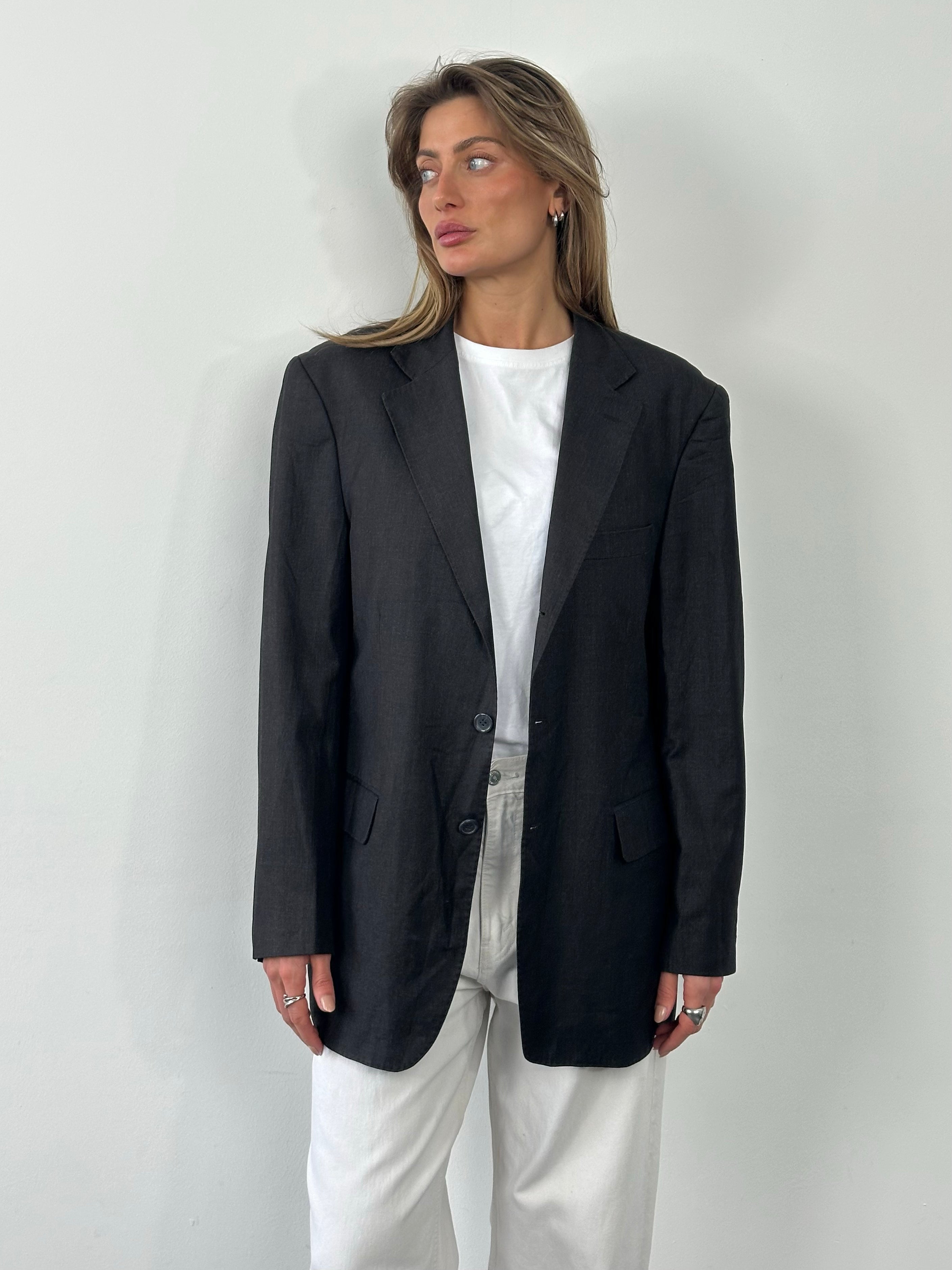 Loro Piana x Berluti 2000s Pure Wool Single Breasted Blazer - 42R/L/XL