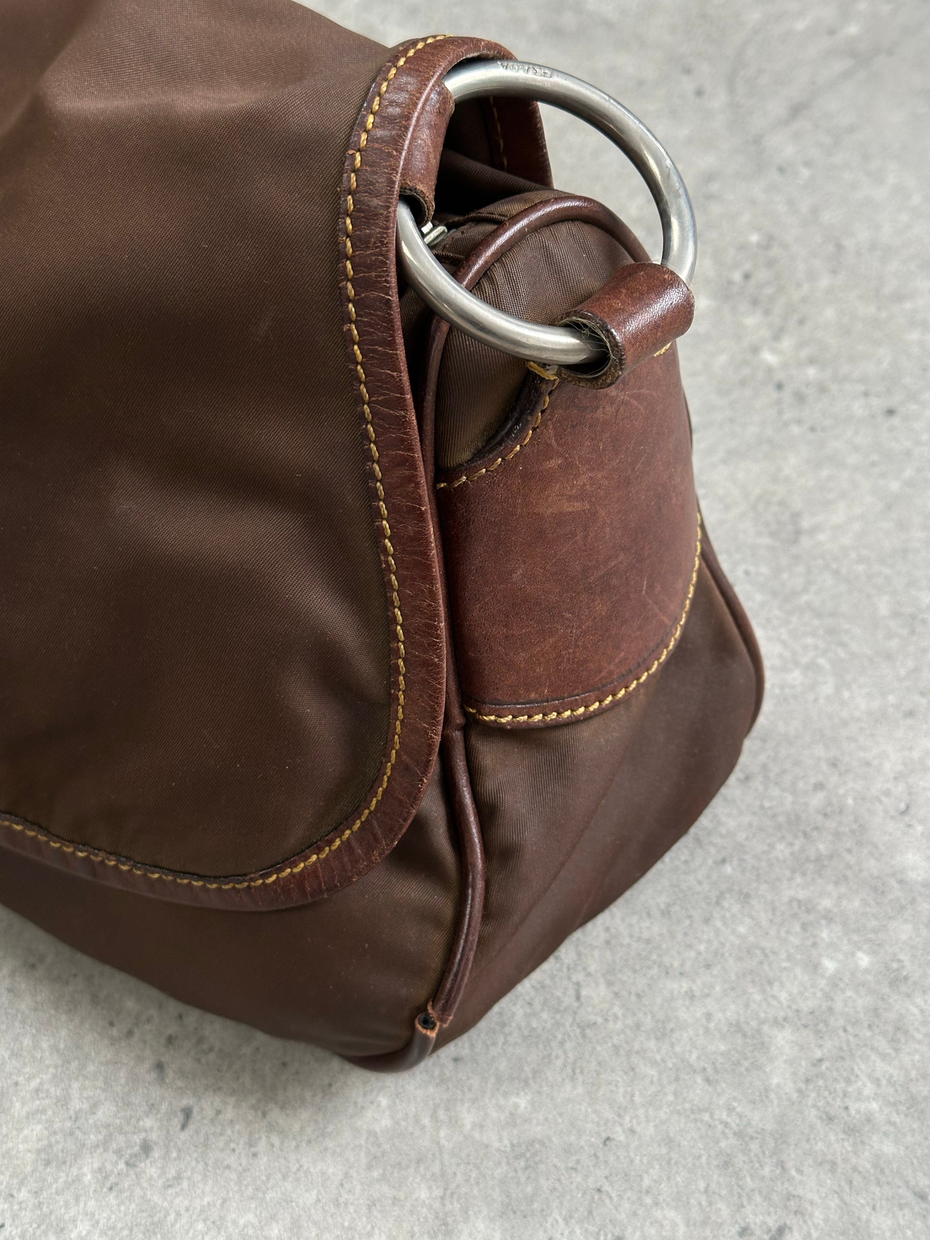 Prada 1990s Nylon Crossbody Bag