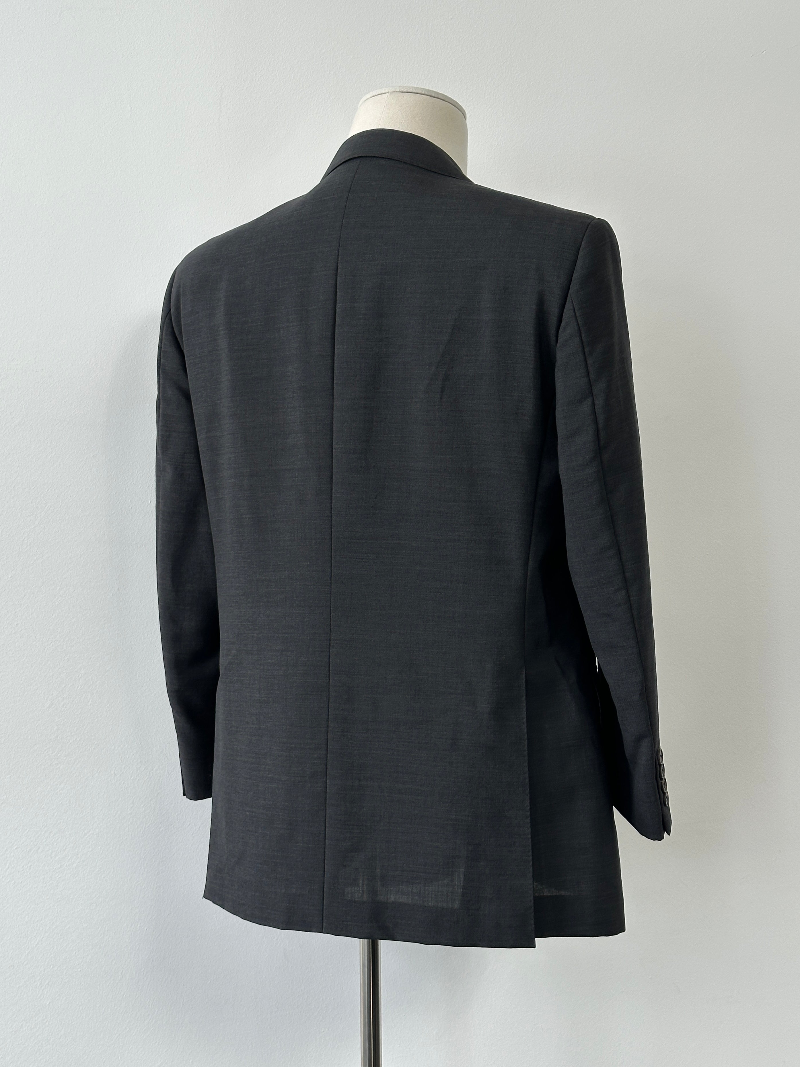 Burberry London 2000s Wool Mohair Single Breasted Blazer - M-L