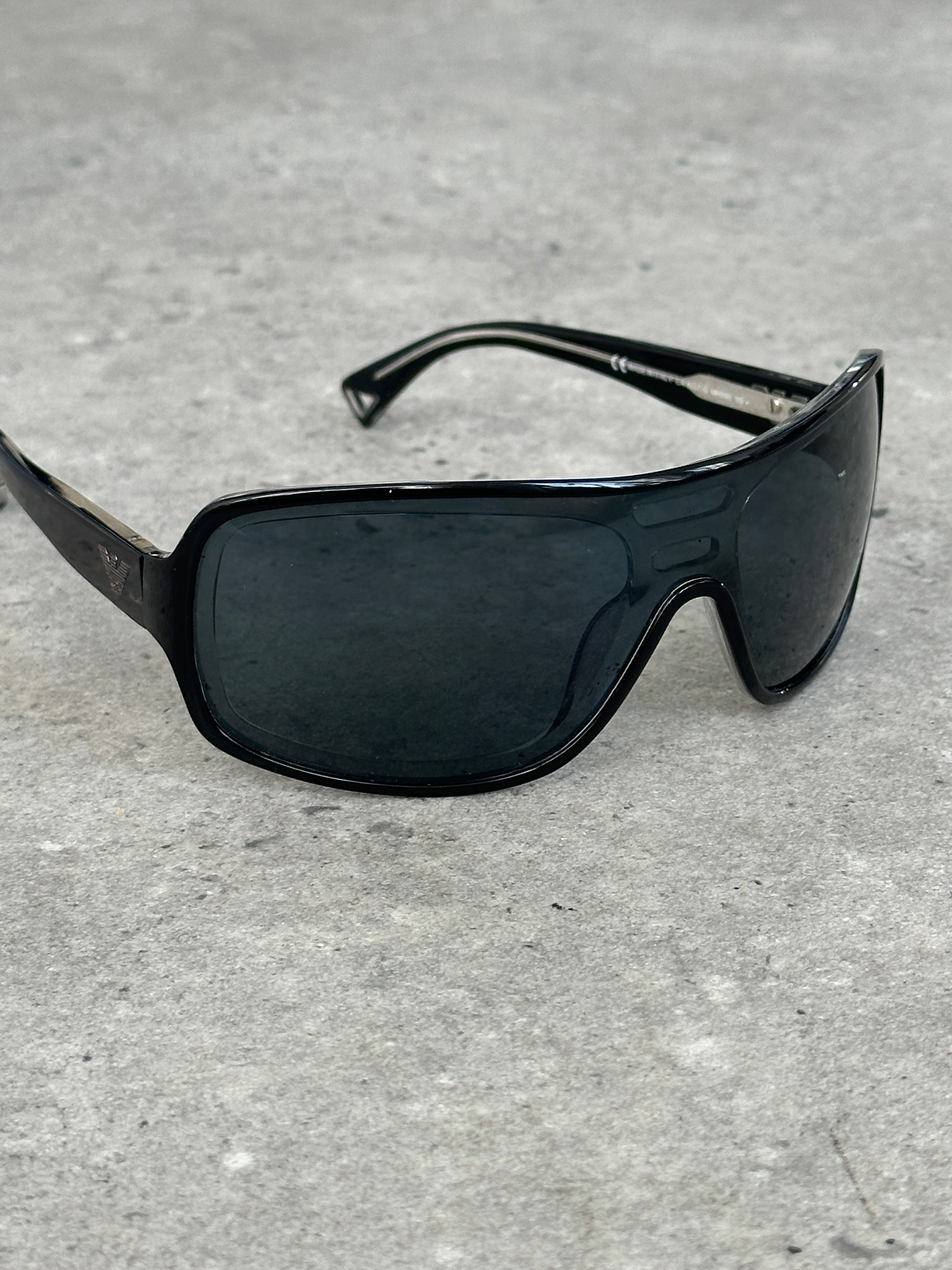 Armani 2000s Shield Logo Sunglasses