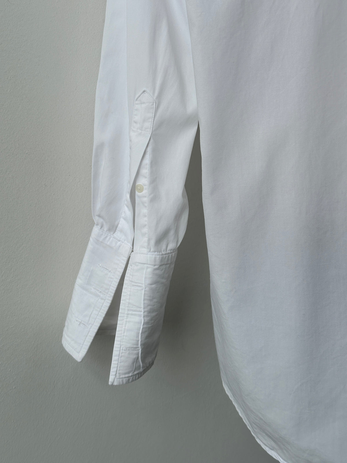 Christian Dior Chemise 1990s Pure Cotton Tuxedo Shirt - XL