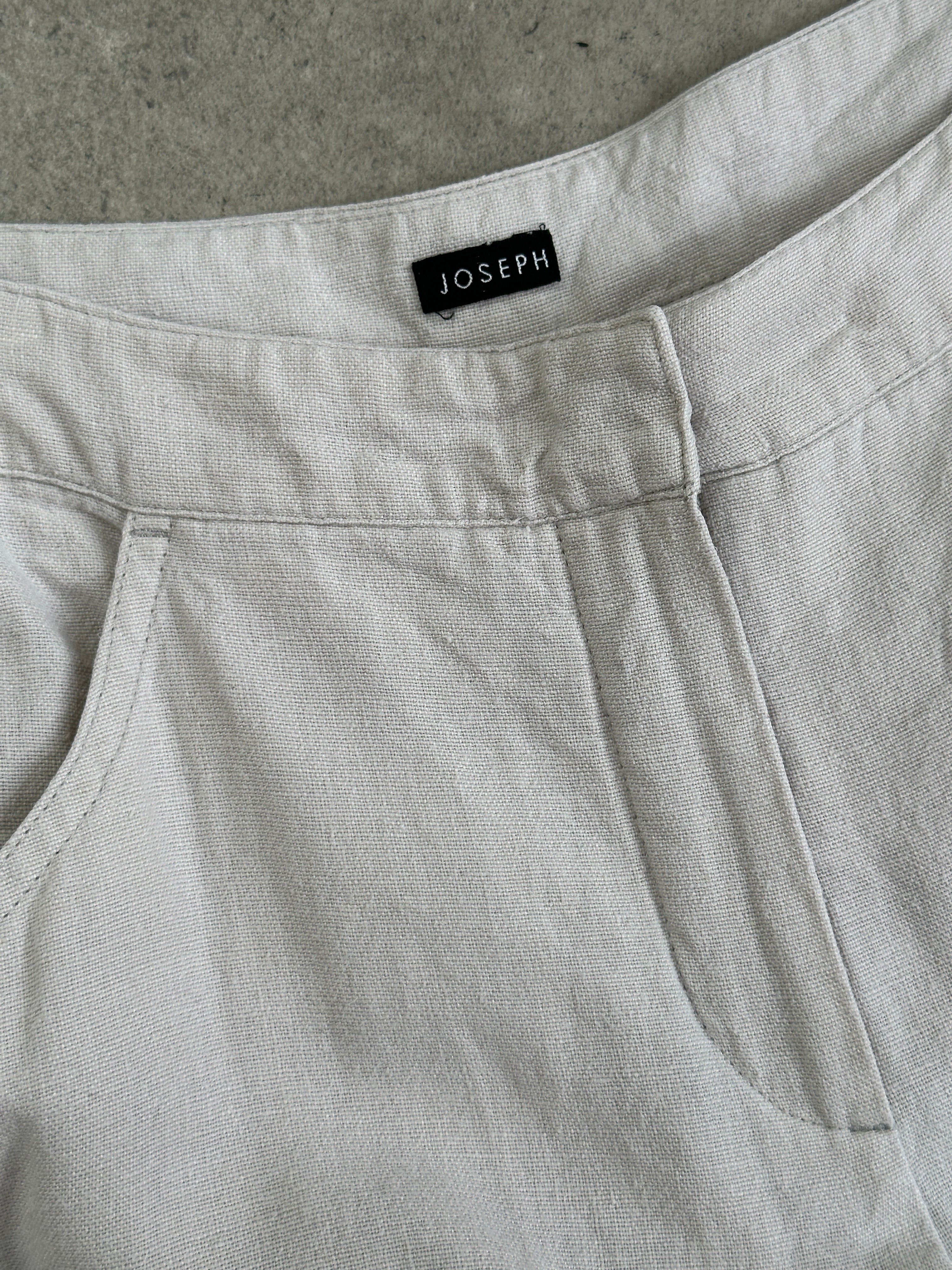 Joseph 1990s Pure Linen Wide Leg Trousers - W30