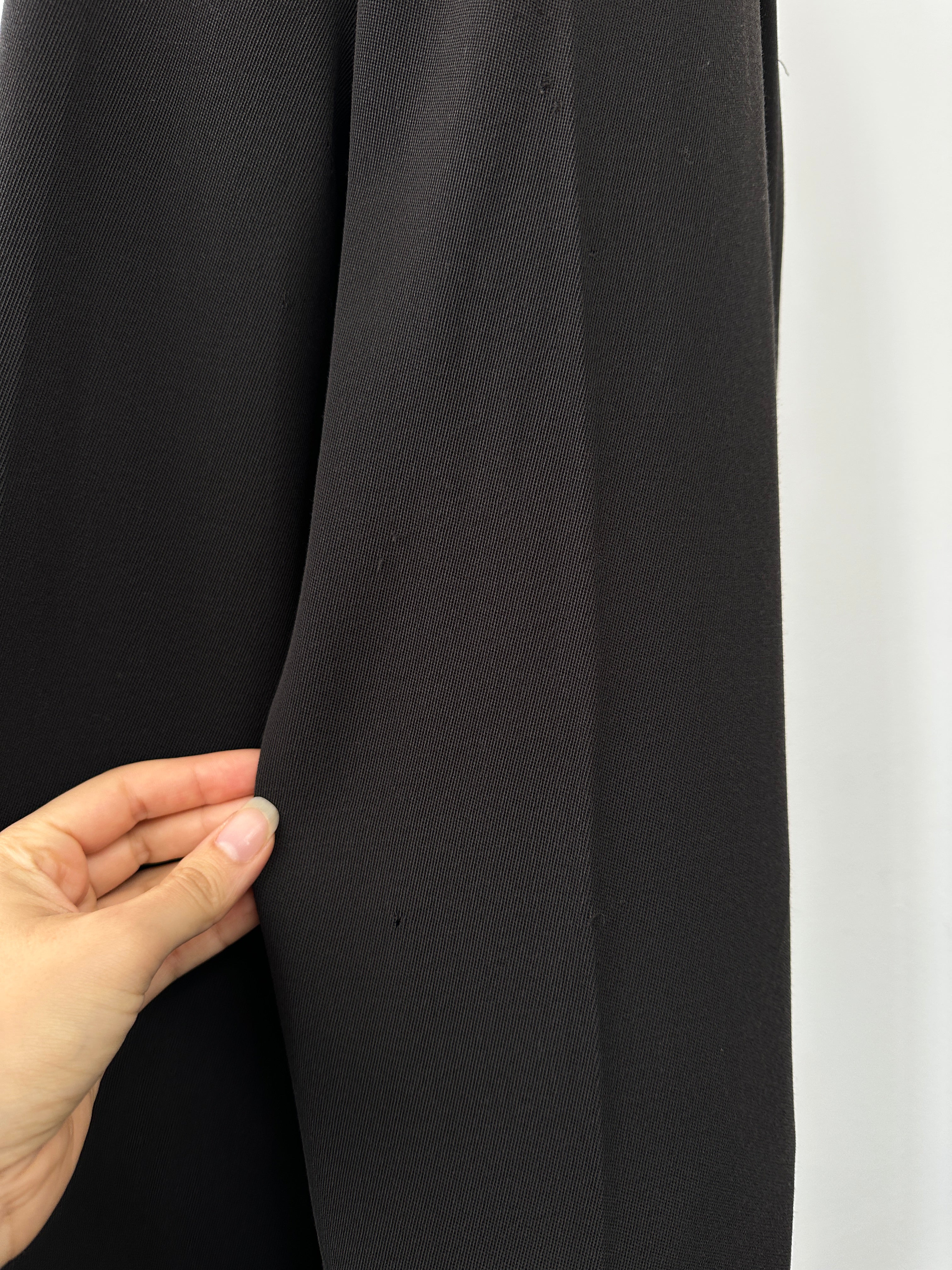 Mani 1990s Pure Wool Straight Leg Trousers - W26