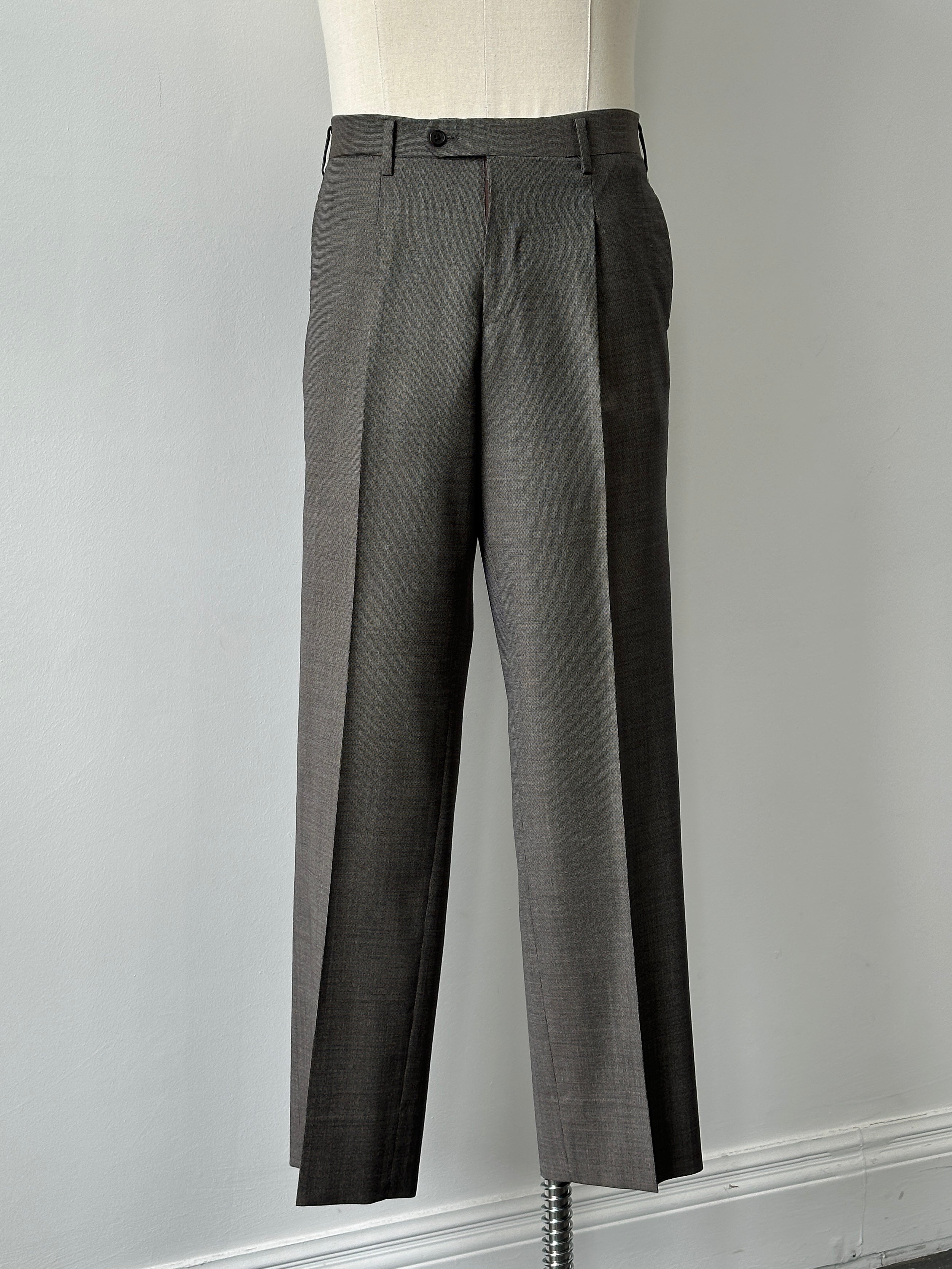 Loro Piana x Ivory Court 1990s Pure Wool Suit - 40S/W30