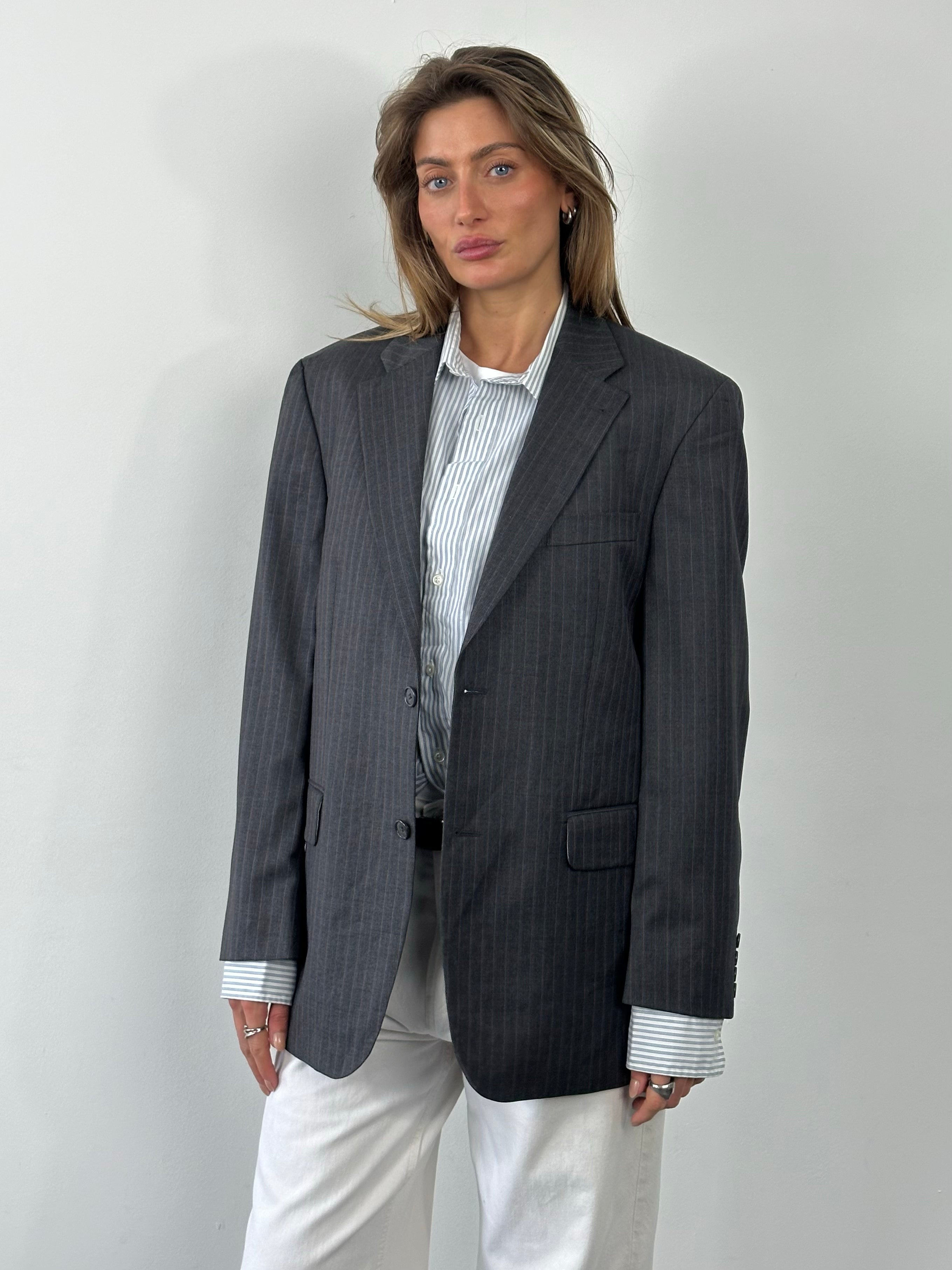 Loro Piana x Digel 1990s Pure Wool Single Breasted Blazer - 38R/L