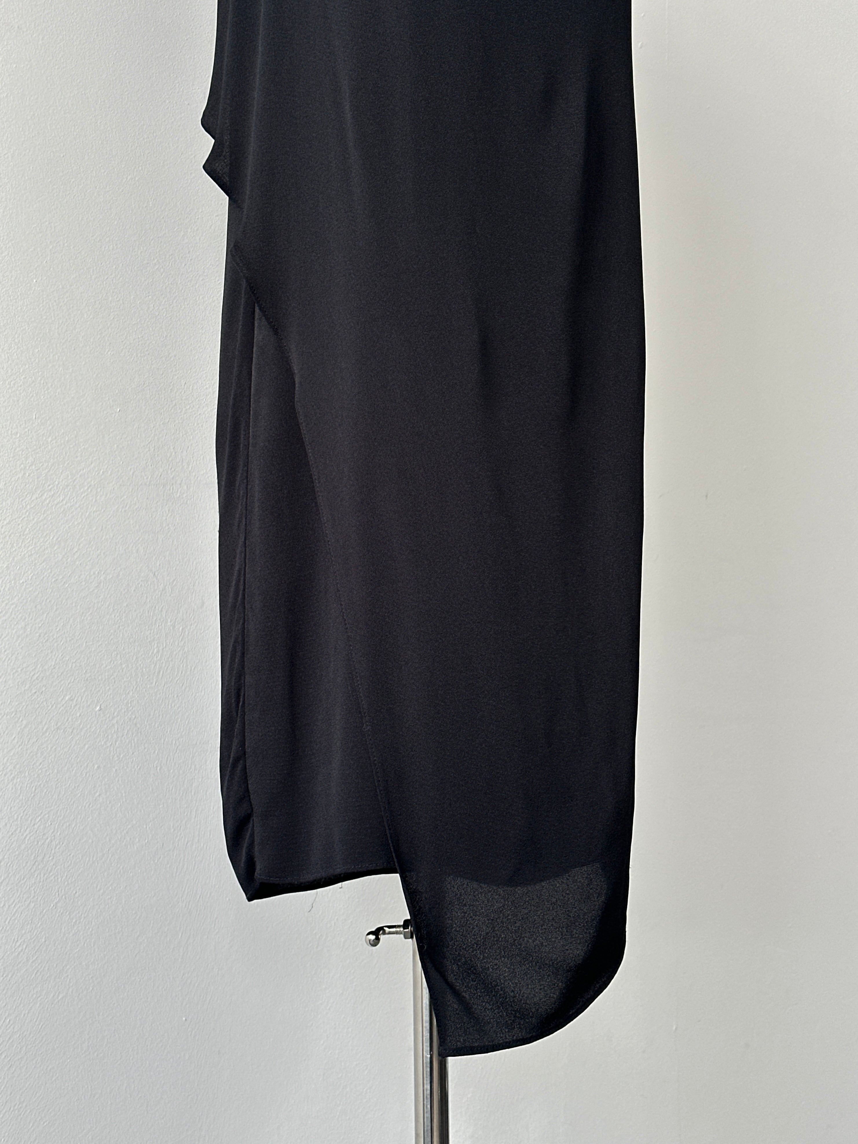 Joseph 2000s Cowl Neck Sleeveless Dress - S