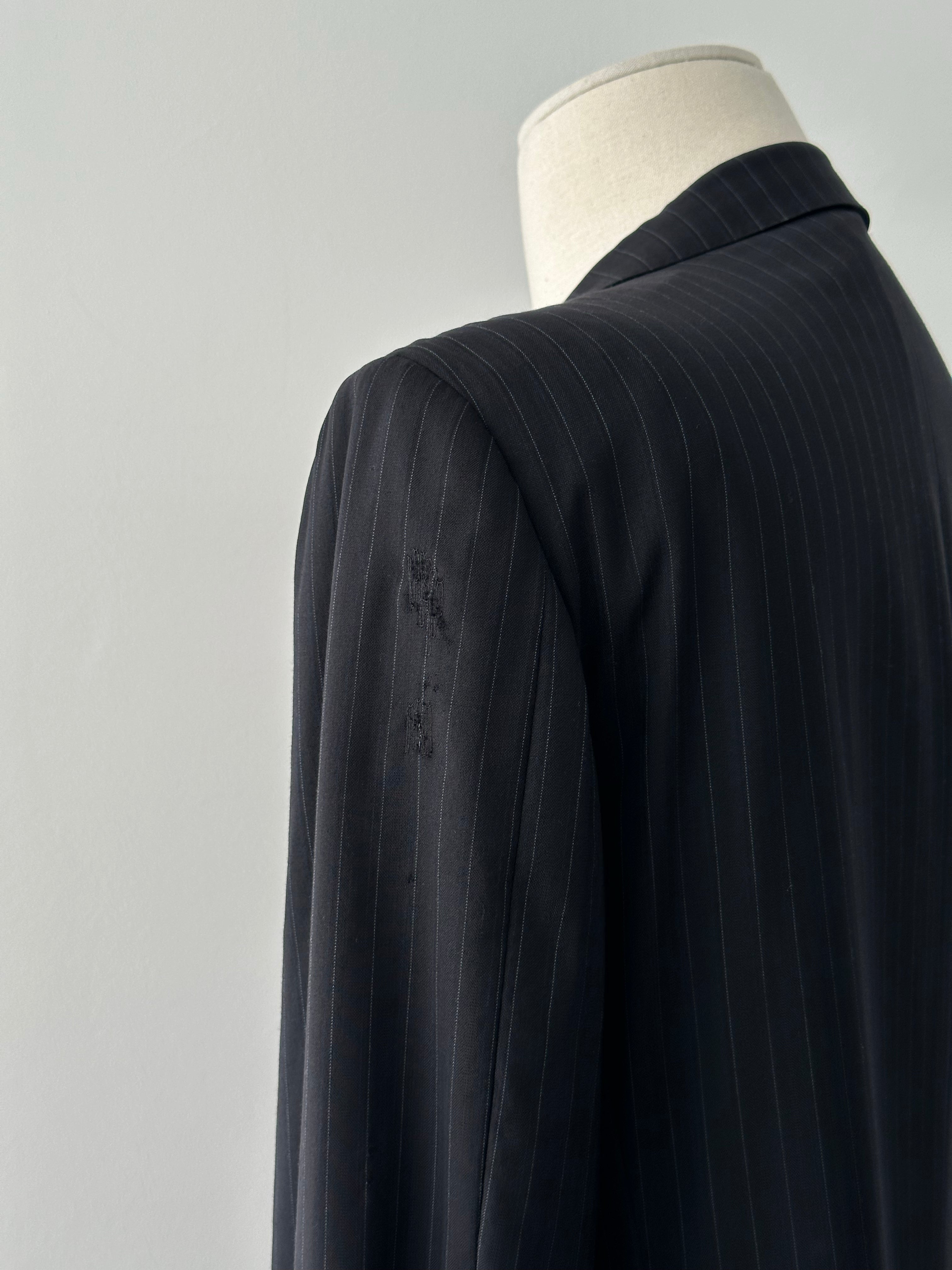 Burberry London Charcoal Pinstripe Two-Piece Suit