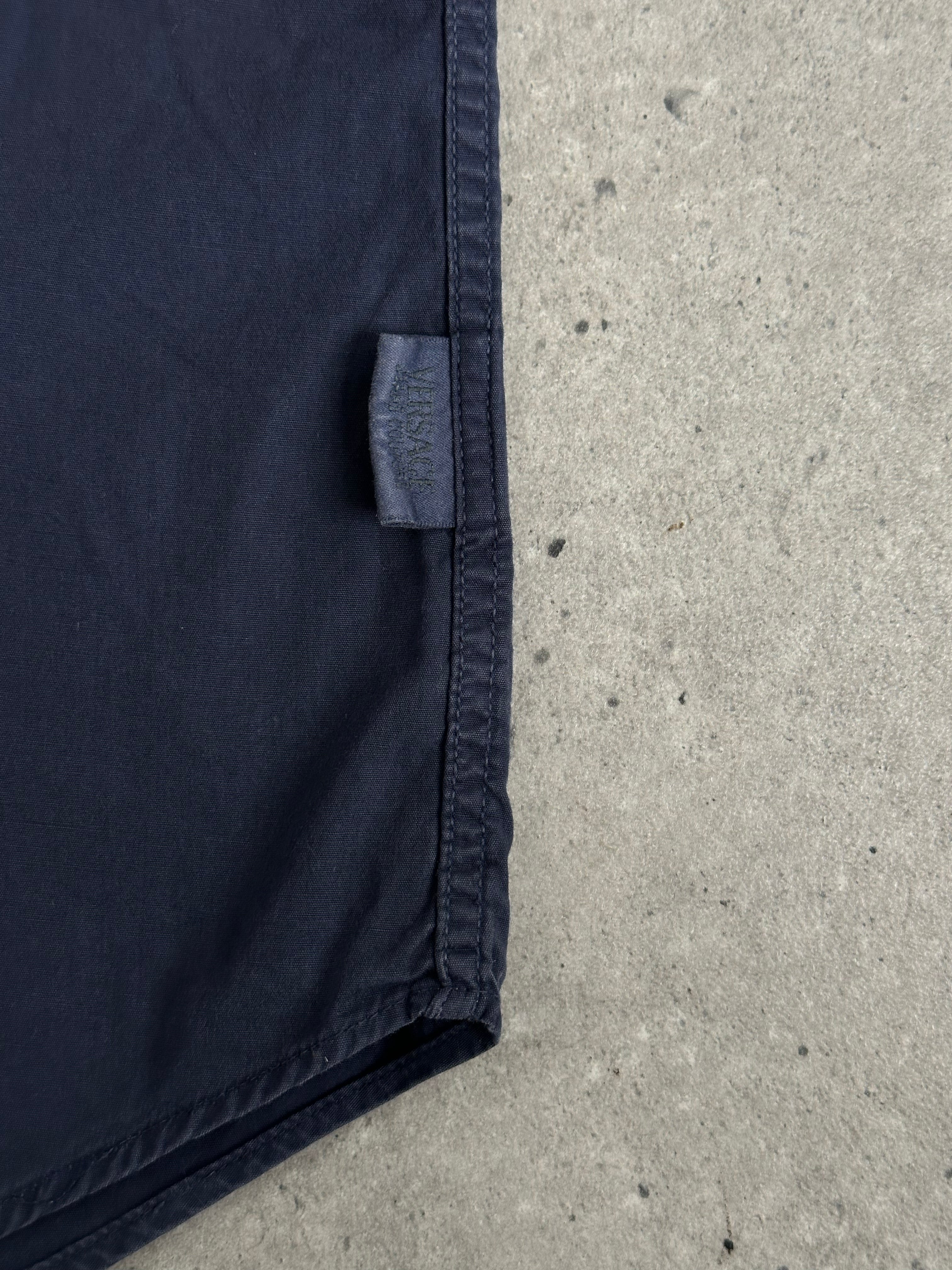 Versace Jeans Couture 1990s Pure Cotton Short Sleeve Shirt - L