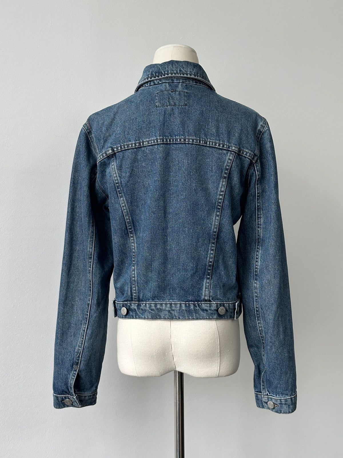 Armani Jeans 2000s Logo Denim Jacket - S