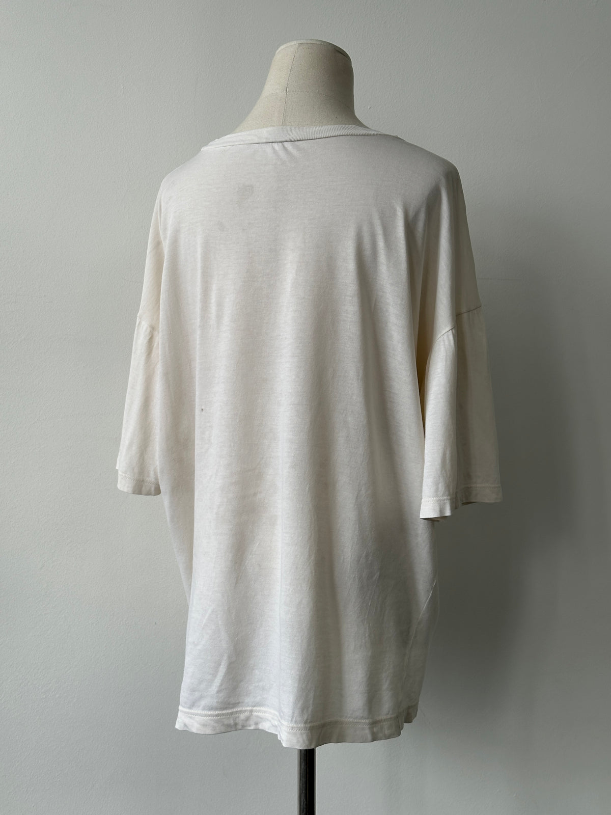 Gianfranco Ferre 1990s Pure Cotton Logo Top - L-XL
