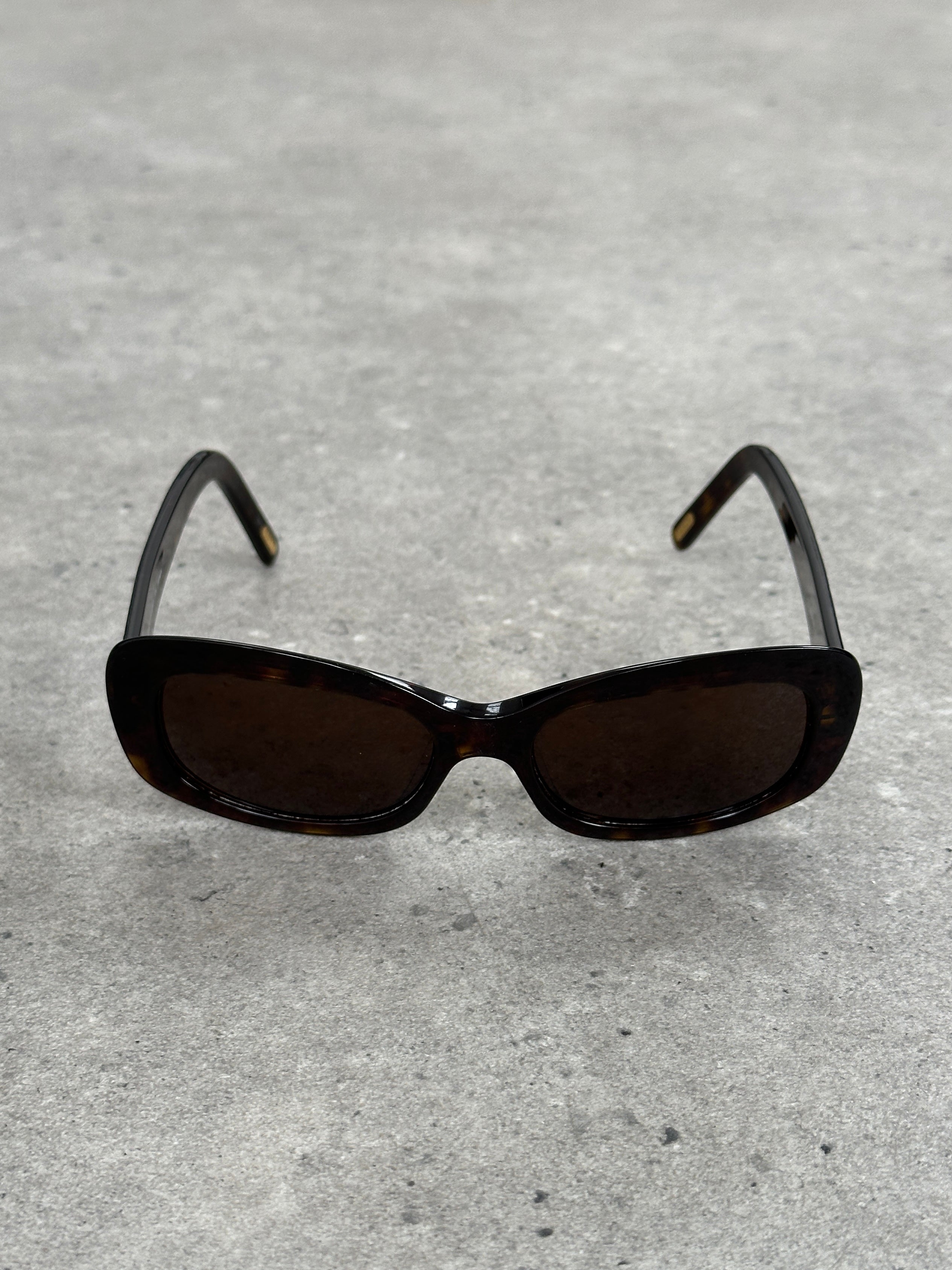 Fendi 2000s Oversized FF Monogram Logo Sunglasses