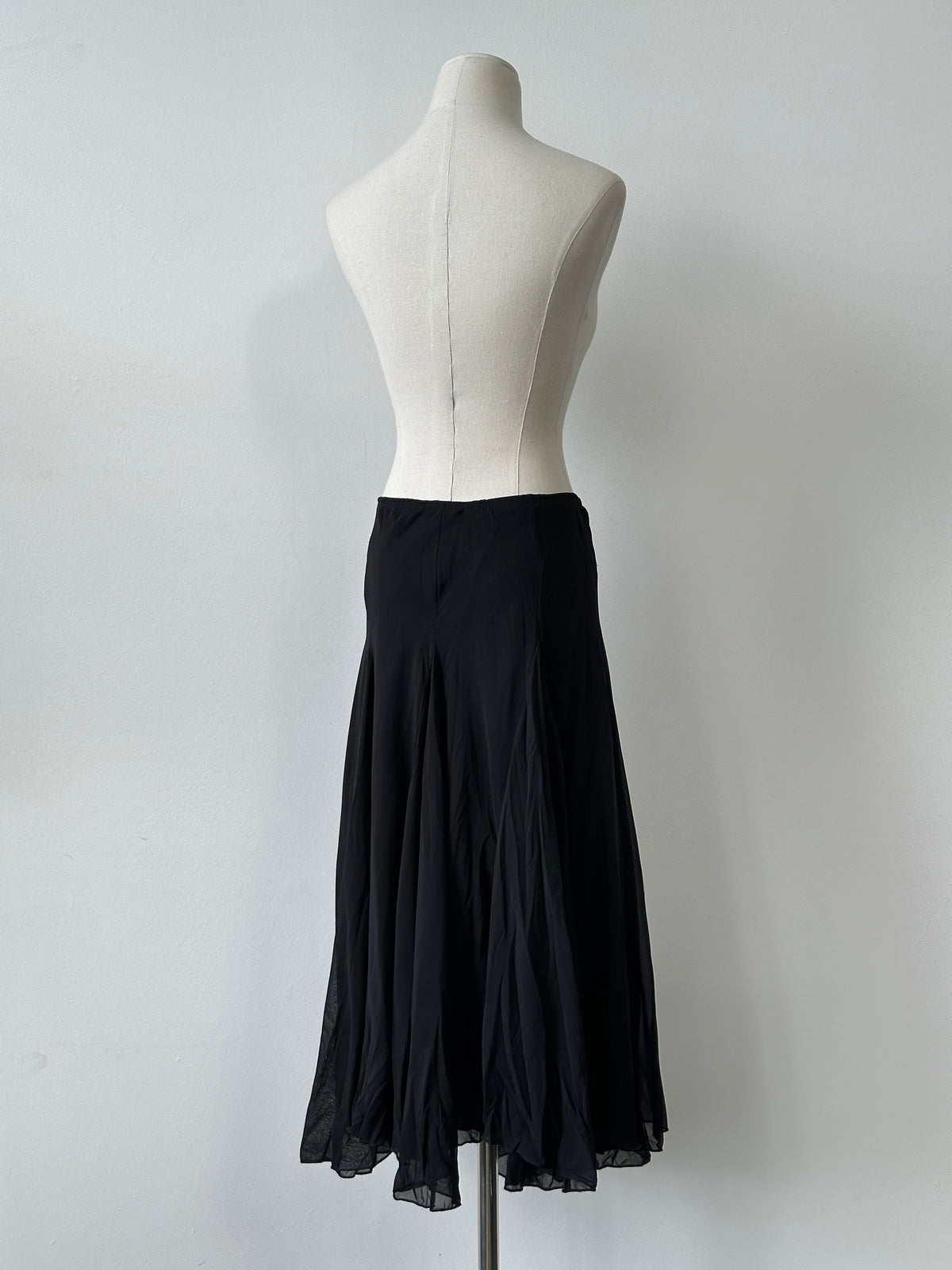 USA Vintage 2000s Pleated Midi Skirt - W28-32