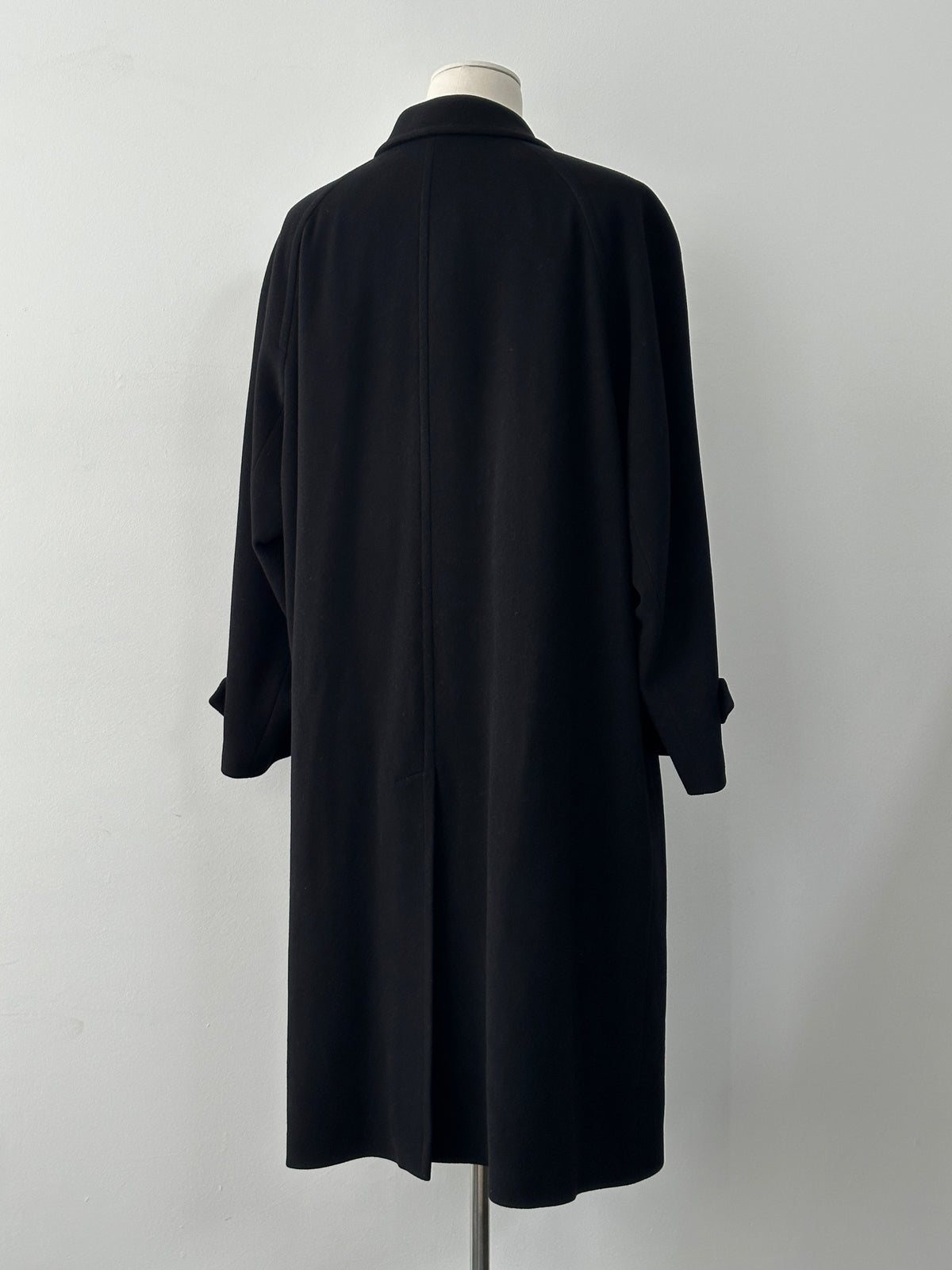 St Michael 1990s Italian Wool Cashmere Belted Coat - XXL